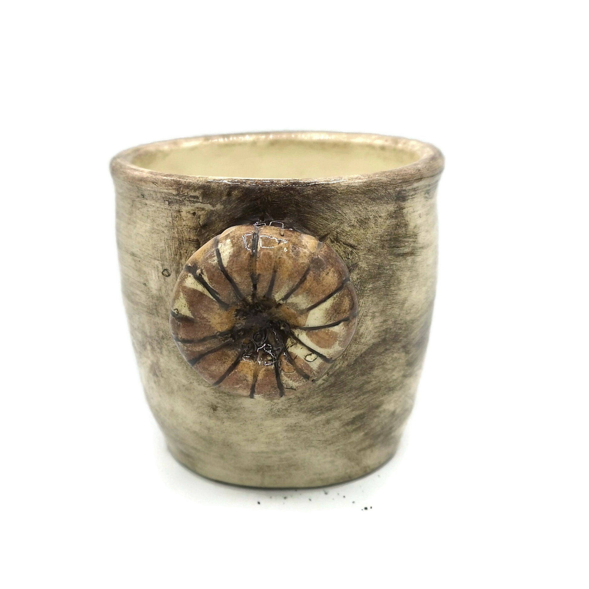 FACE PLANT POT, ceramic 9th anniversary gift for husband, face planter office desk accessories for men, Best Gifts For Him - Ceramica Ana Rafael