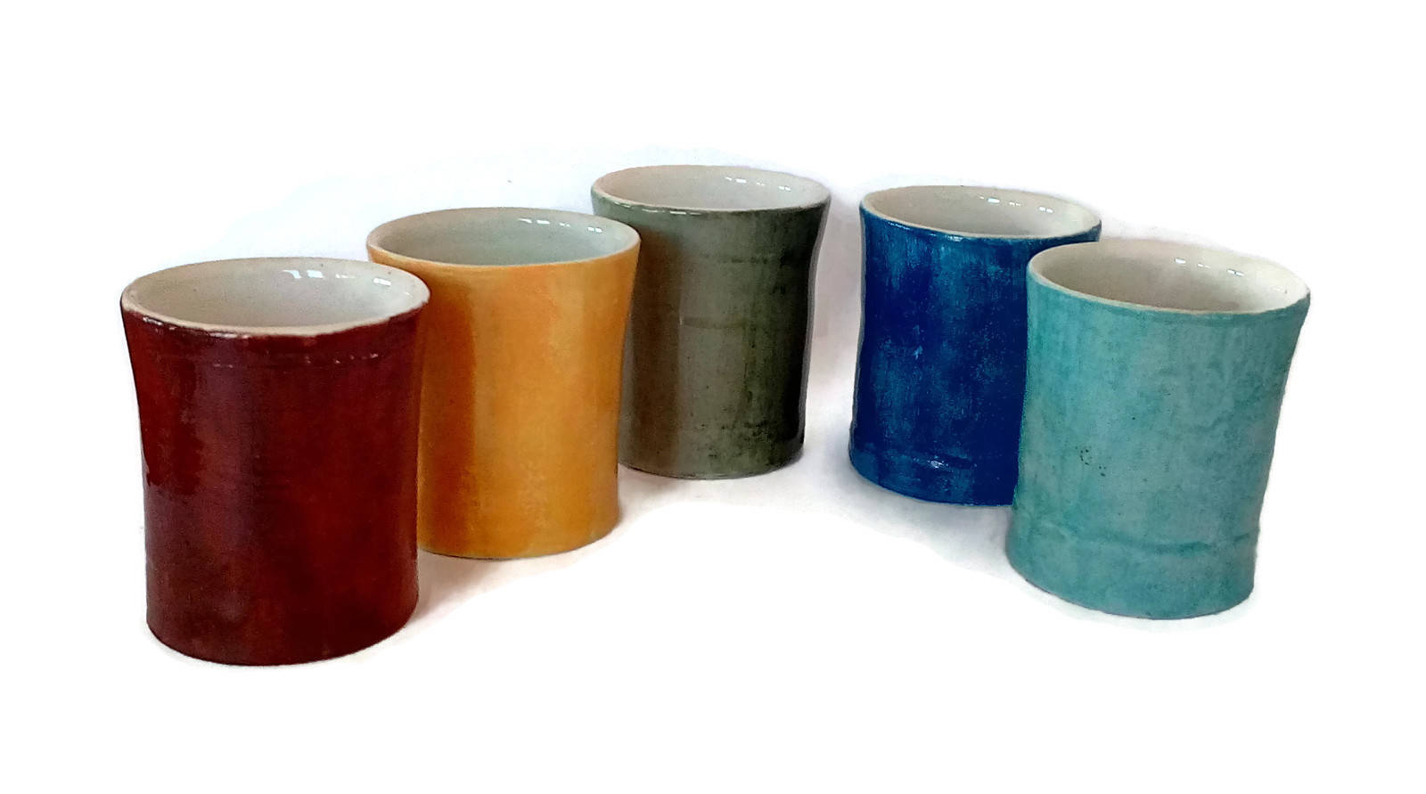 CERAMIC TUMBLER No HANDLE, Coffee Mug Handmade Pottery, Best Gifts For Him, Valentines Day Gift, Housewarming Gift First Home, Keep Cup - Ceramica Ana Rafael