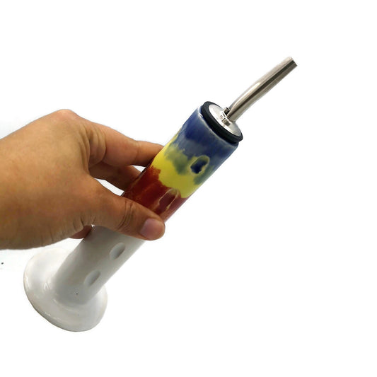 CONDIMENT BOTTLES, CERAMIC Bottle For Oil, Handmade Portuguese Pottery Olive Oil Dispenser, Cooking Gifts For Men, Bottle With Stopper - Ceramica Ana Rafael