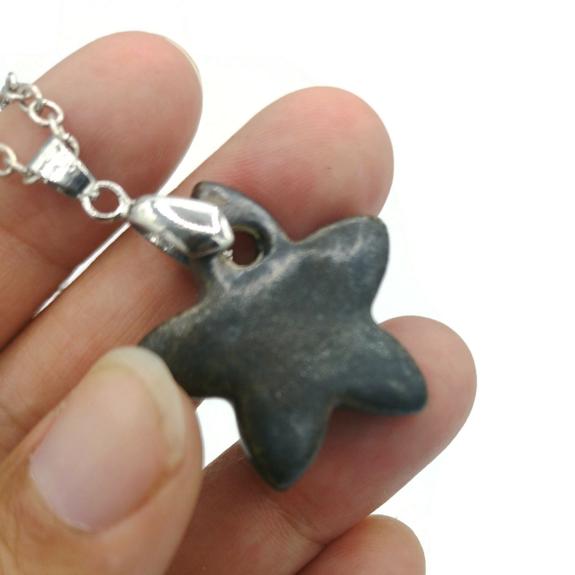 Goth Choker, Celestial Star Choker Custom Necklace Best Gifts For Her, Pendant Necklace For Men, Statement Necklace Mom Birthday Gift, - Ceramica Ana Rafael