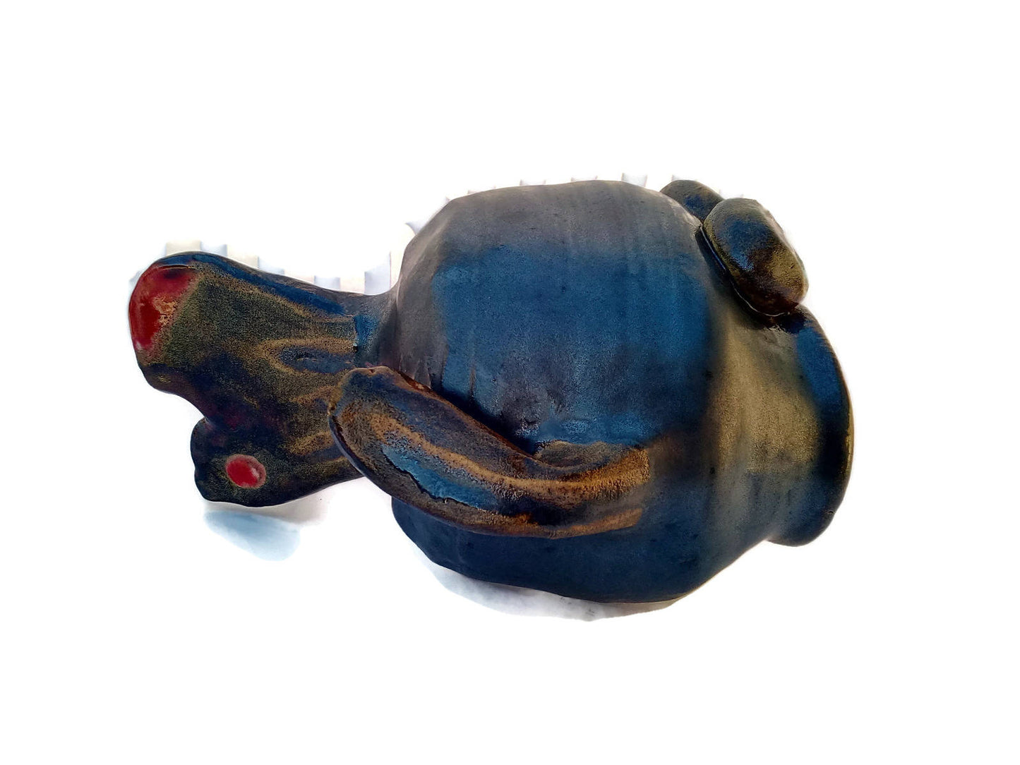 CERAMIC SCULPTURE, FISH Art, Animal Figurine, Modern Clay Sculpture For Table, Contemporary Art, Housewarming Gift First Home - Ceramica Ana Rafael