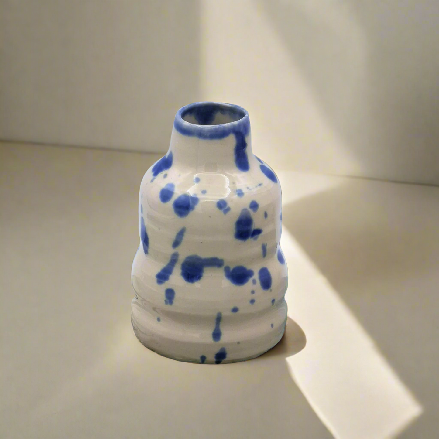 Modern Ceramic Vase, Unique Farmhouse Decor, Handmade Pottery Gift for Mother’s Day, Housewarming, Wedding Gift