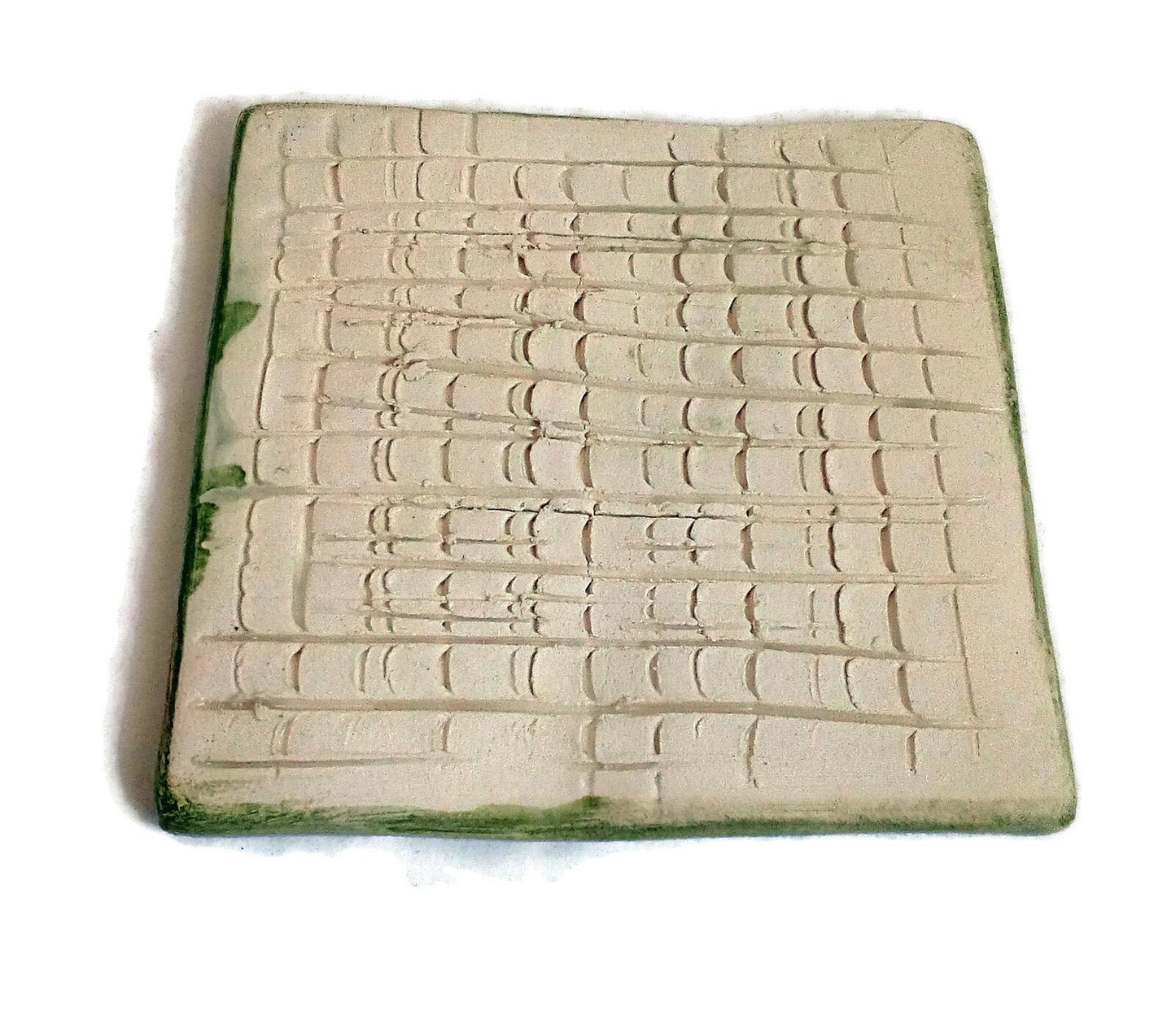 Portuguese ceramic tile for backsplash, plant tiles for table, small square tile, birthday gifts for plant lover, plant mom gift - Ceramica Ana Rafael