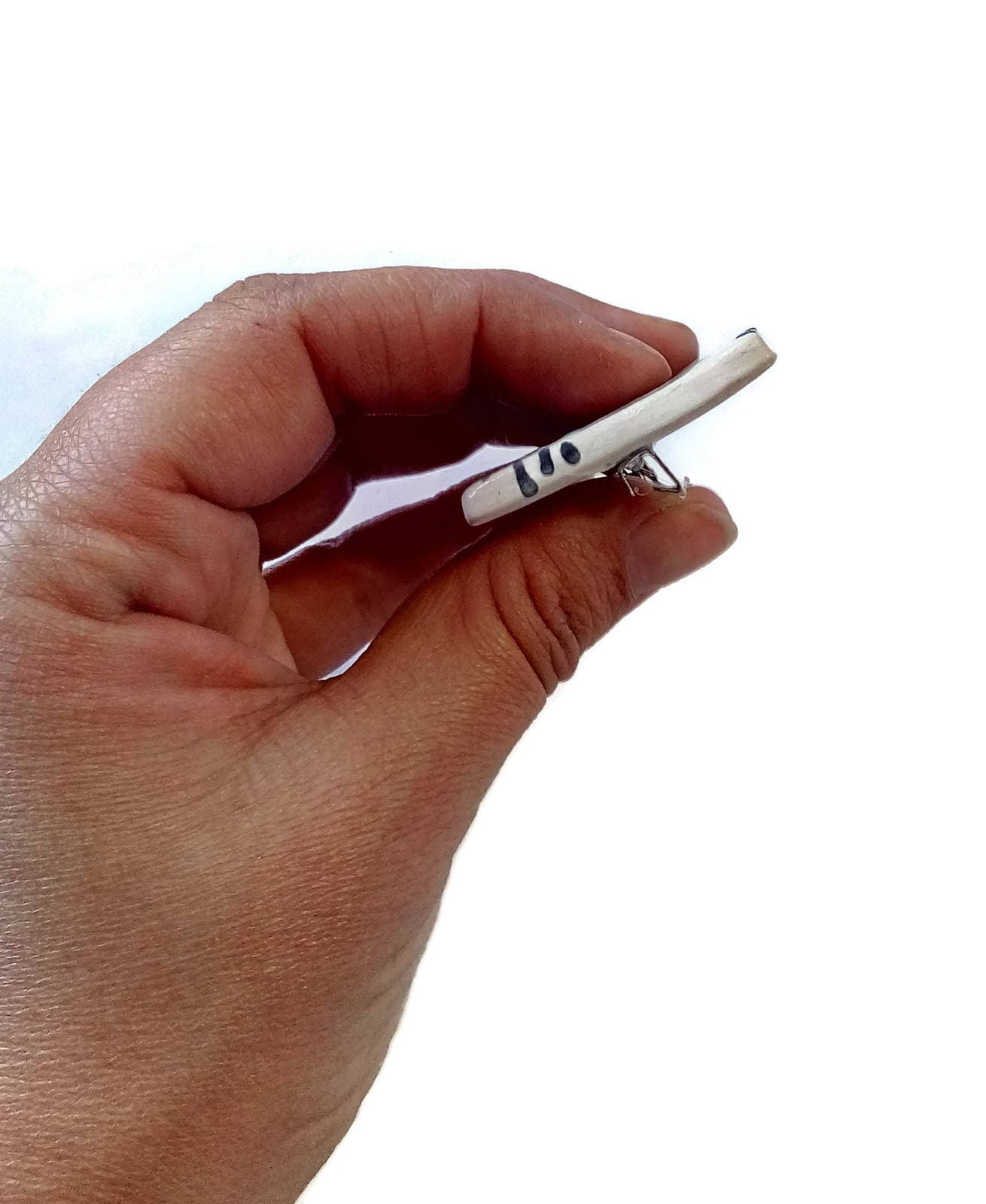 Small Abstract Ceramic Brooch For Women, Scarf Brooch, Mothers Day Gift Idea - Ceramica Ana Rafael