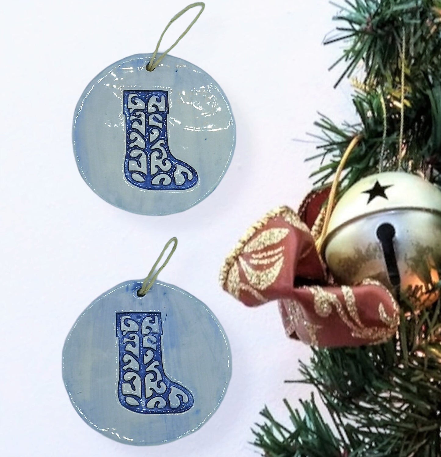 Christmas Ornaments, Ceramic Wall Hanging, Housewarming Gift First Home, Christmas Gift For Mom, Trending now, Secret Sister - Ceramica Ana Rafael