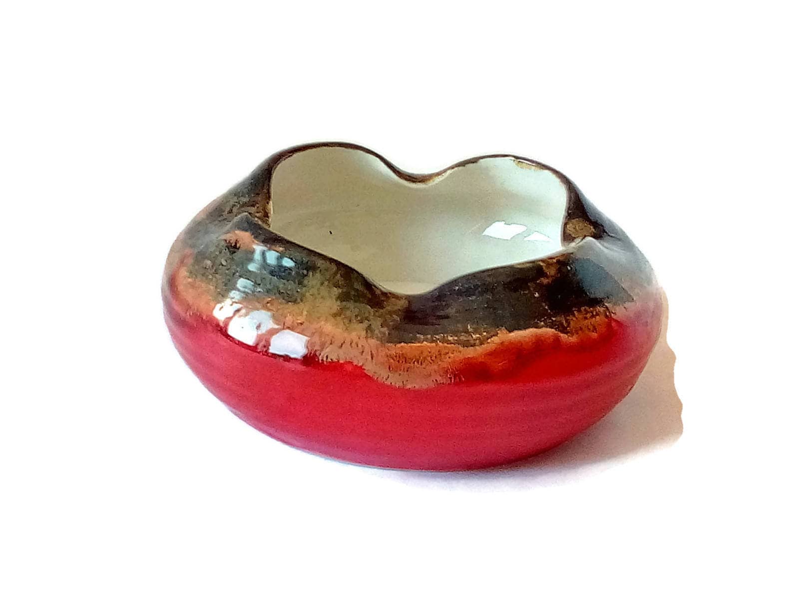 MODERN ASHTRAY, CERAMIC Ashtray, Handmade Pottery Cool Ashtray,Clay Ashtray For Fathers Day Gift - Ceramica Ana Rafael