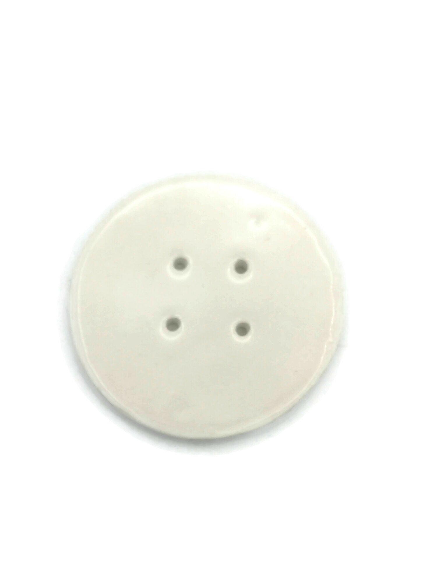 1Pc Extra Large Buttons, Handmade Ceramic Round Sewing Buttons, 3 inch Cute Jacket Buttons, Flatback Coat Buttons - Ceramica Ana Rafael