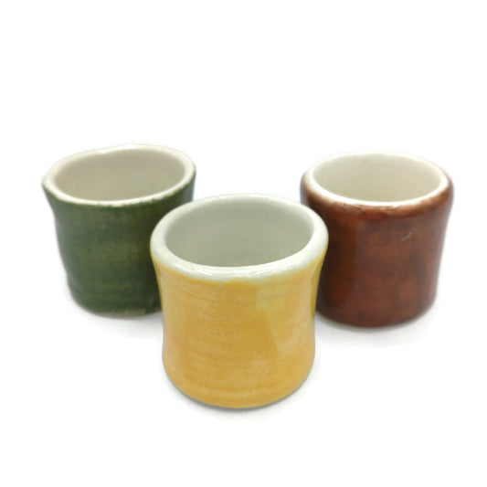 small succulent pot set, plant dad gift, handmade ceramic vase, sister birthday gifts ideas, office desk accessories for women, best - Ceramica Ana Rafael