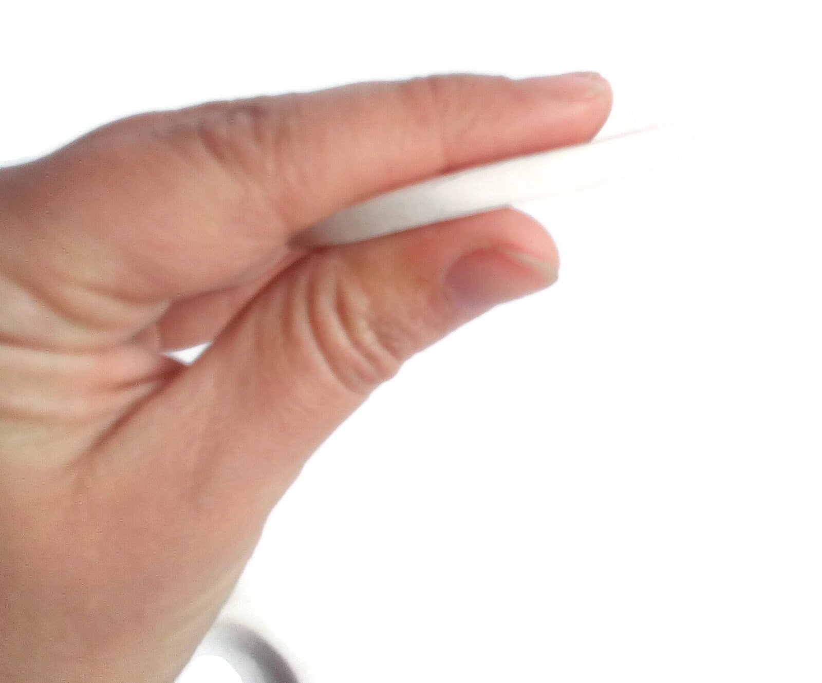 Pendant Blanks Ready To Paint, 4 Pcs Handmade Ceramic Bisque, Geometric Pendant, Diy Ceramics, Decorative Round Pendant - Ceramica Ana Rafael