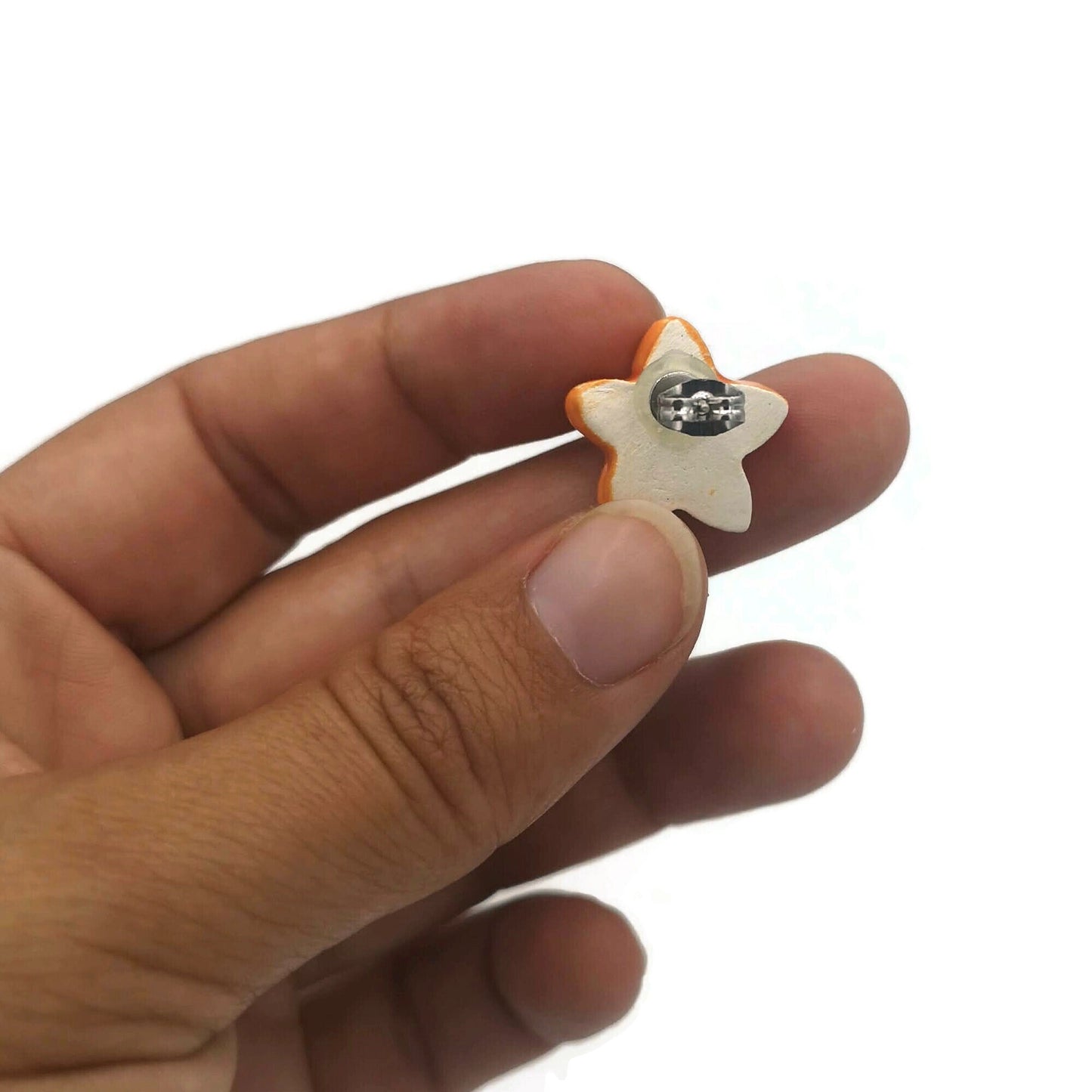 CELESTIAL EARRINGS, CLAY Stud Earrings, Designer Earrings, Star Earrings, Easter Basket Stuffer For Teen Girl, Ceramic Earrings Minimalist - Ceramica Ana Rafael