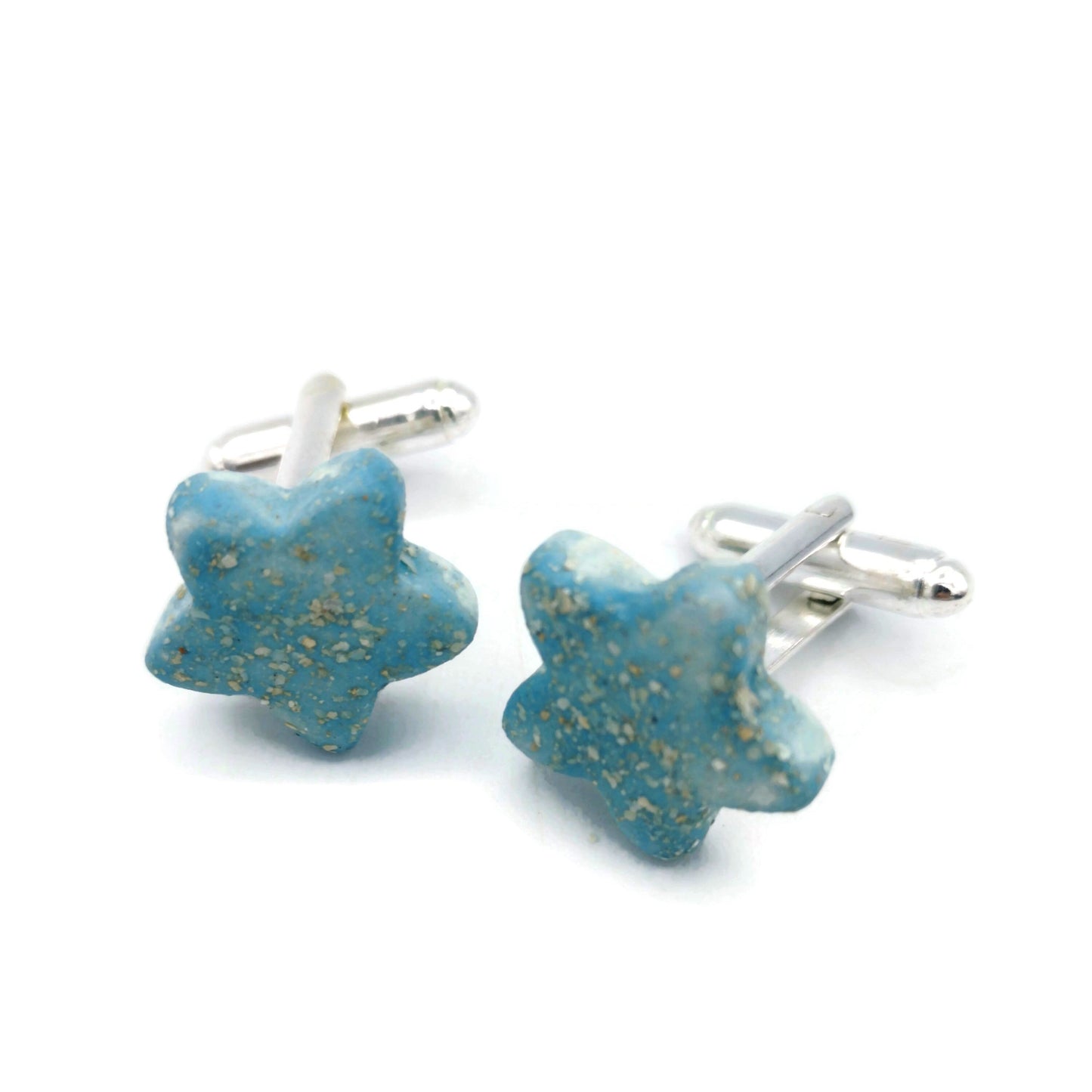 porcelain cufflinks for men, Best Gifts For Him, 9th anniversary gift for husband birthday gift, Fathers Day Gift For Boyfriend - Ceramica Ana Rafael