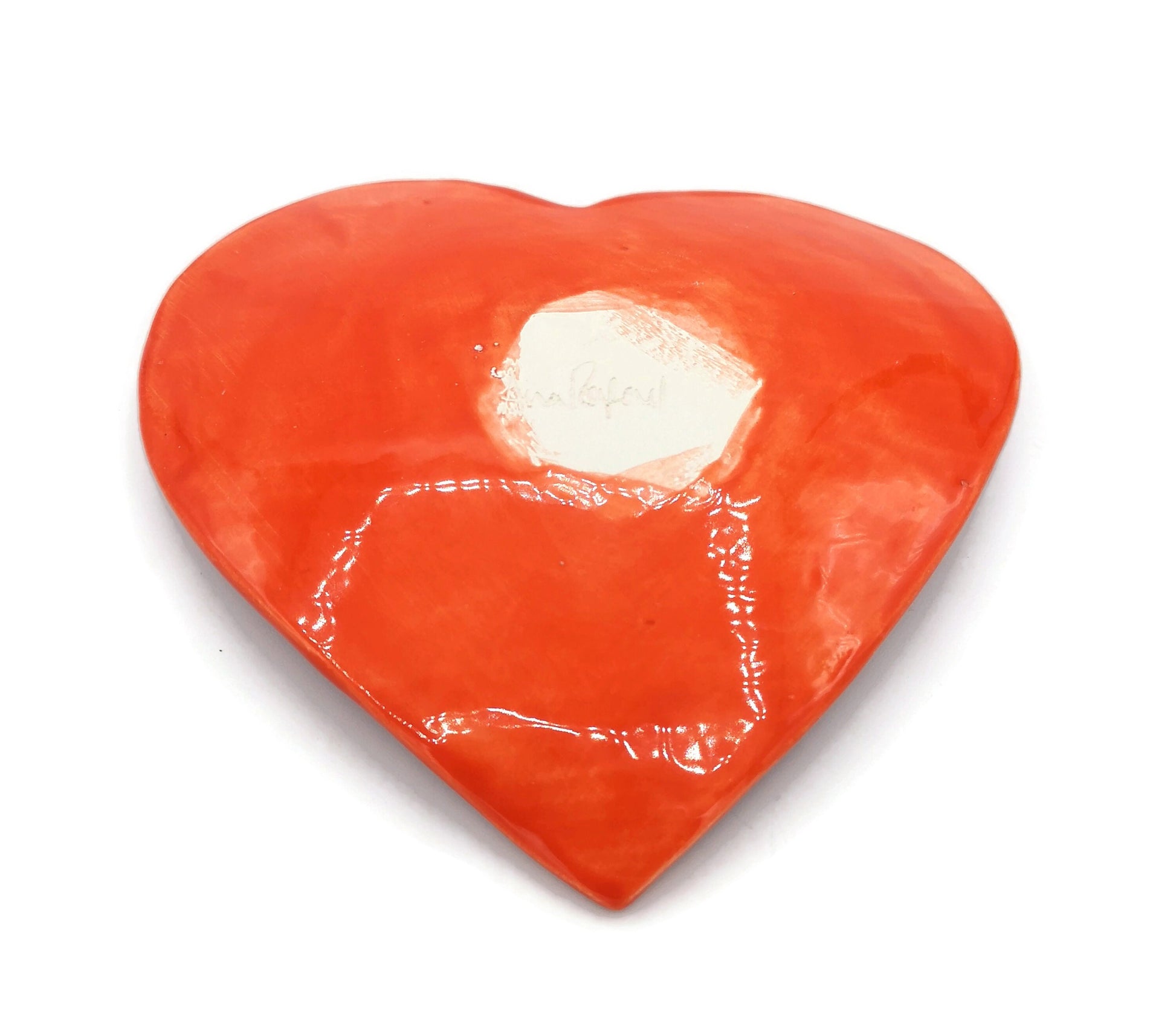 Ring Holder Dish, Key Dish, Ring Tray, Clay Trinket Dish, Long Distance Boyfriend Gift, 9 Years Wedding Anniversary Gift Wife - Ceramica Ana Rafael