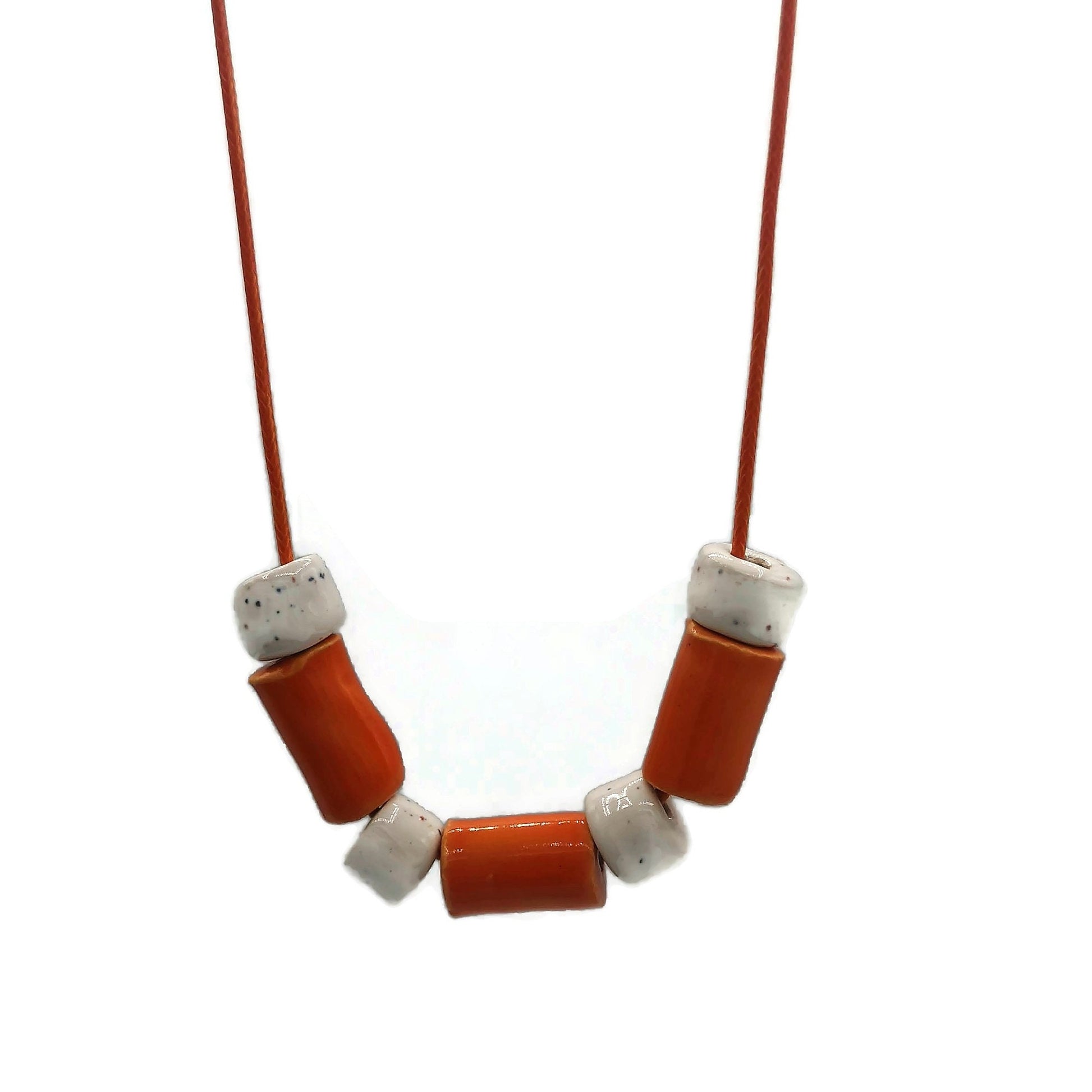 Everyday Necklace, Trendy Beaded Necklace Best Gifts For Her, Boho Statement Necklace, Colorful Aesthetic Mothers Day Gift From Daugher - Ceramica Ana Rafael