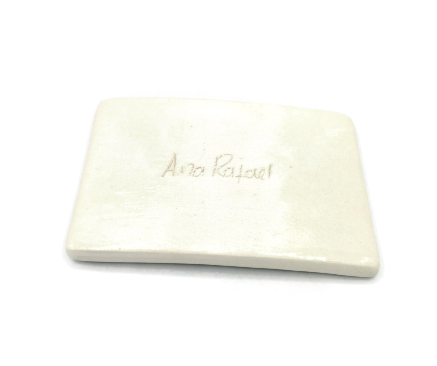 DRAINING SOAP DISH, Soap Saver, Dish Soap Dispenser, Dish Soap Bar Holder, Pottery Soap Dish, Clay Decorative Dish, Ceramic Zero Waste Soap - Ceramica Ana Rafael