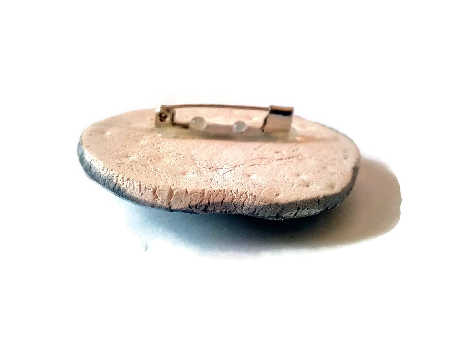 CAMEO BROOCH, ELEGANT Brooch, Small Ceramic Brooch With Victorian Look For Clothing, Unique Mothers Day Gift Brooches For Women - Ceramica Ana Rafael