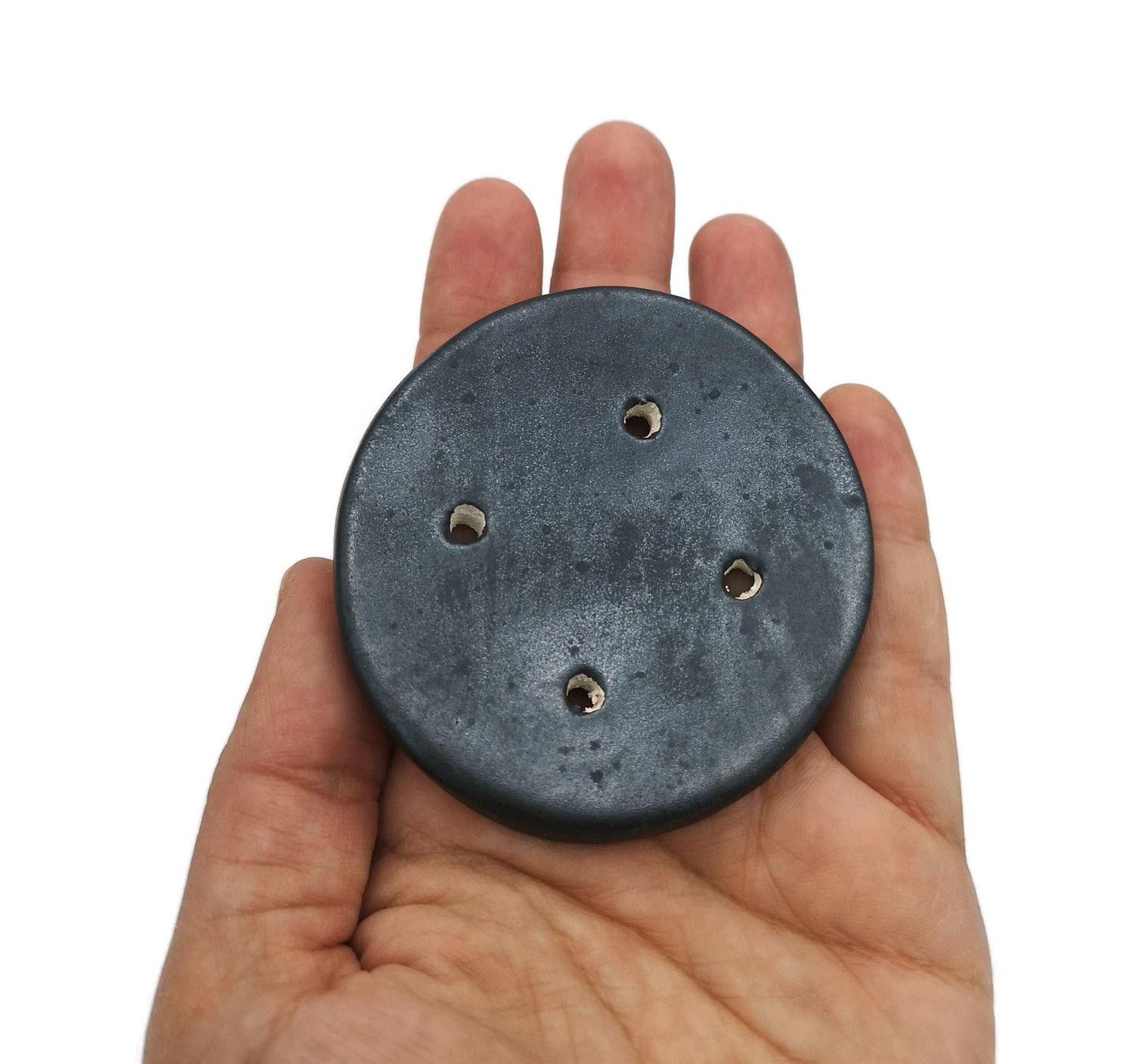 1Pc 65 mm Giant Sewing Buttons, Decorative Novelty Extra Large Buttons for Crafts, Handmade Ceramic Buttons for Coats, Jumbo Metallic Button