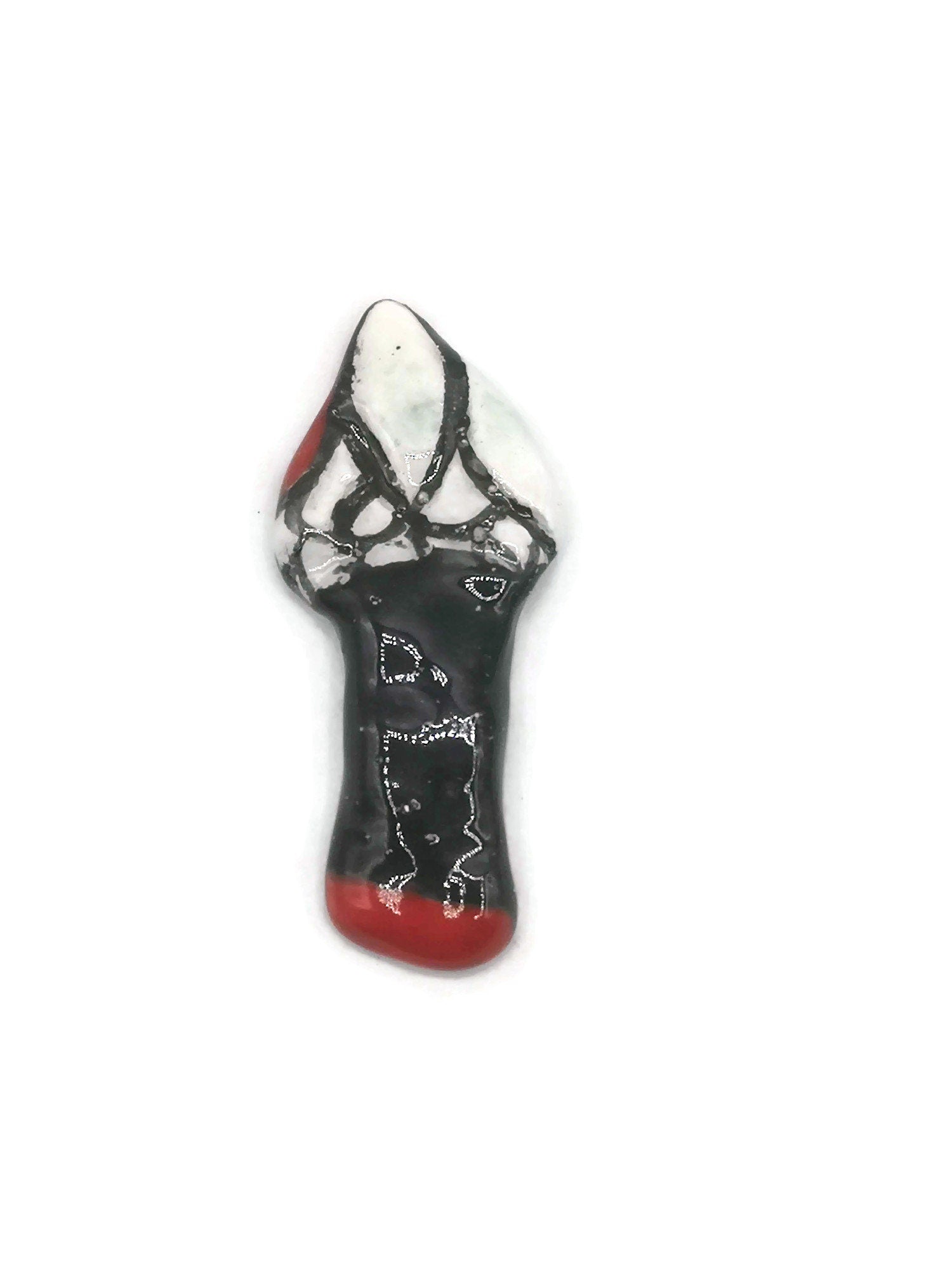 Handmade Ceramic Goose Neck Barnacle Magnet, Refrigerator Magnet, Beach Fridge Magnet For Decoration, Housewarming Gift Portuguese Souvenirs - Ceramica Ana Rafael