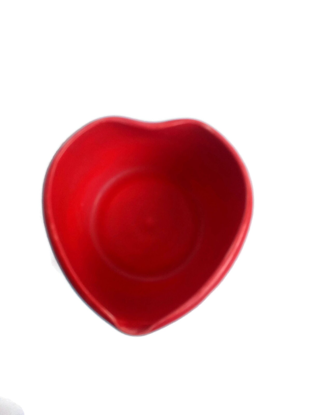 Red Heart Shaped Bowl, Handmade Portuguese Pottery Bowl For Home Decor, Small Ceramic Trinket Bowl For Keys, Hand Thrown Valentines Day Gift - Ceramica Ana Rafael