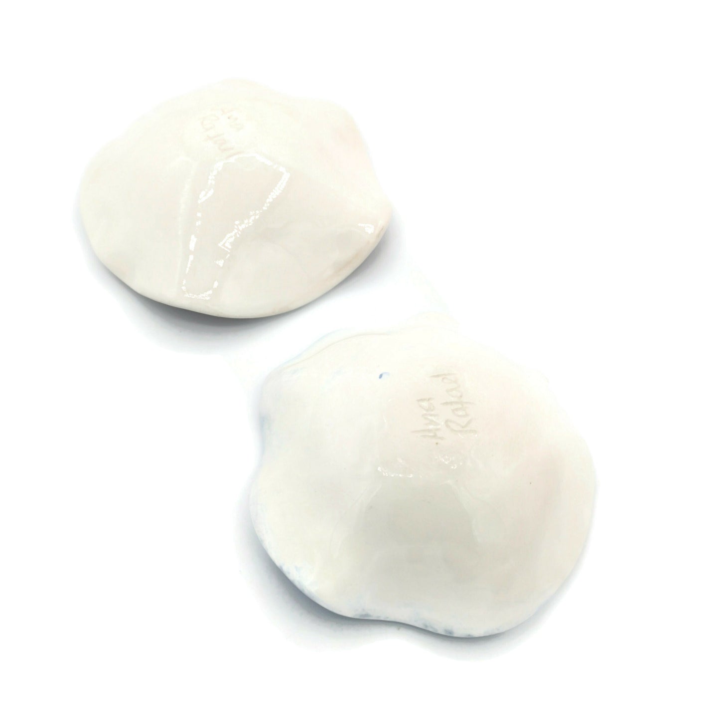 Set Of 2 Trinket Tray, Clay Trinket Dish, Best Friend Gifts For Her, Ceramic Ring Dish Mom Birthday Gift From Daughter, Small Jewelry Dish - Ceramica Ana Rafael