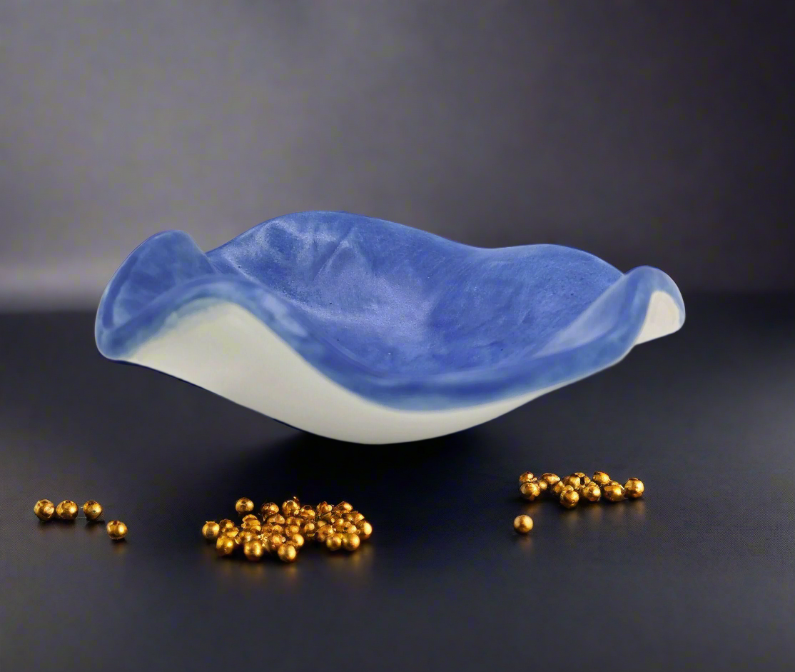 Tazón de cerámica decorativo hecho a mano, plato de anillo, plato de saboreo regalo de inauguración de la casa primer hogar, regalo de cumpleaños de mamá más vendido de su hija