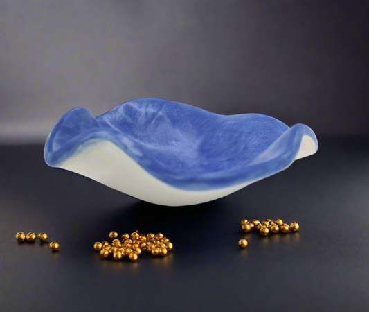 Tazón de cerámica decorativo hecho a mano, plato de anillo, plato de saboreo regalo de inauguración de la casa primer hogar, regalo de cumpleaños de mamá más vendido de su hija