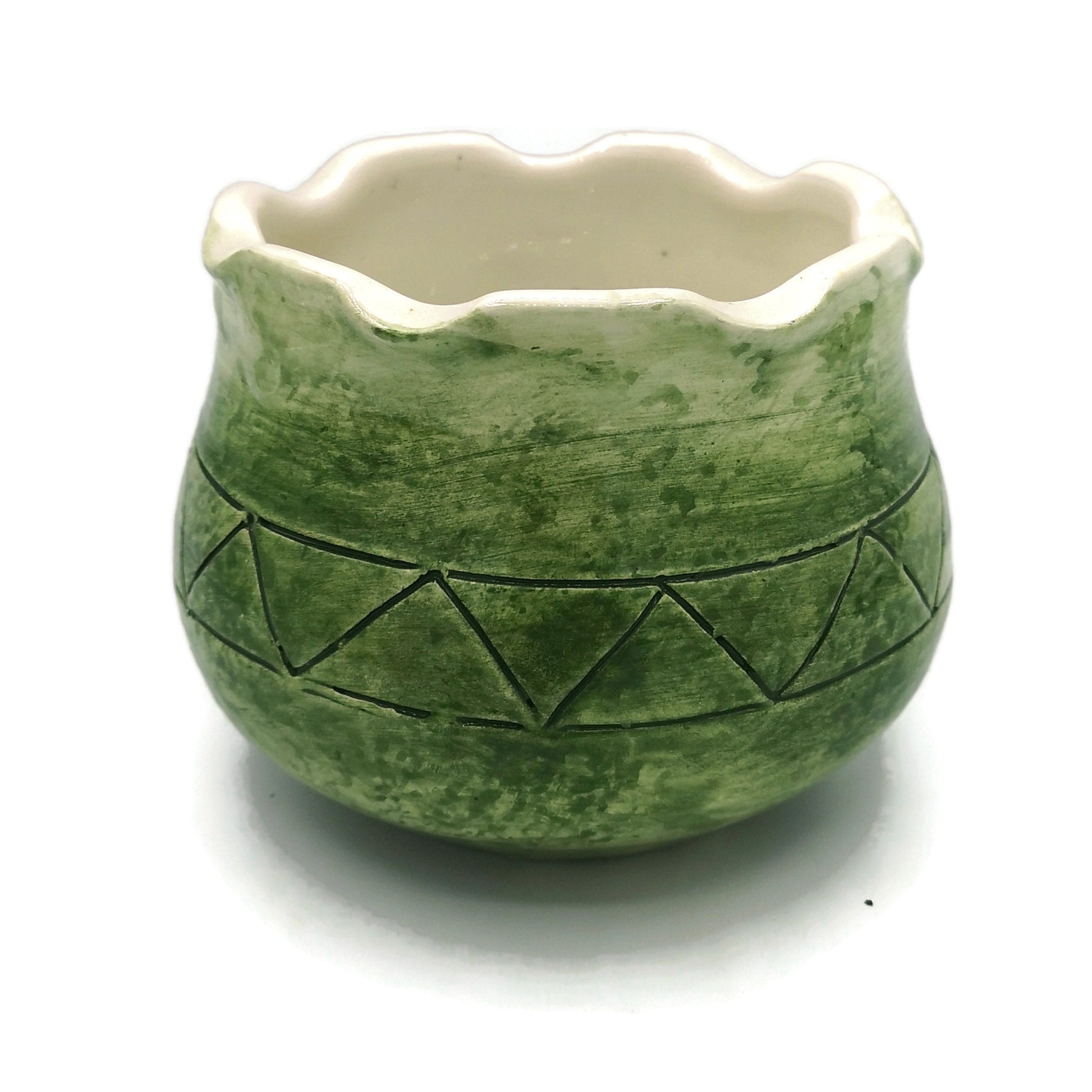 handmade ceramic planter, succulent pots, office desk accessories for women, 9th anniversary gift for wife, housewarming gift first home - Ceramica Ana Rafael