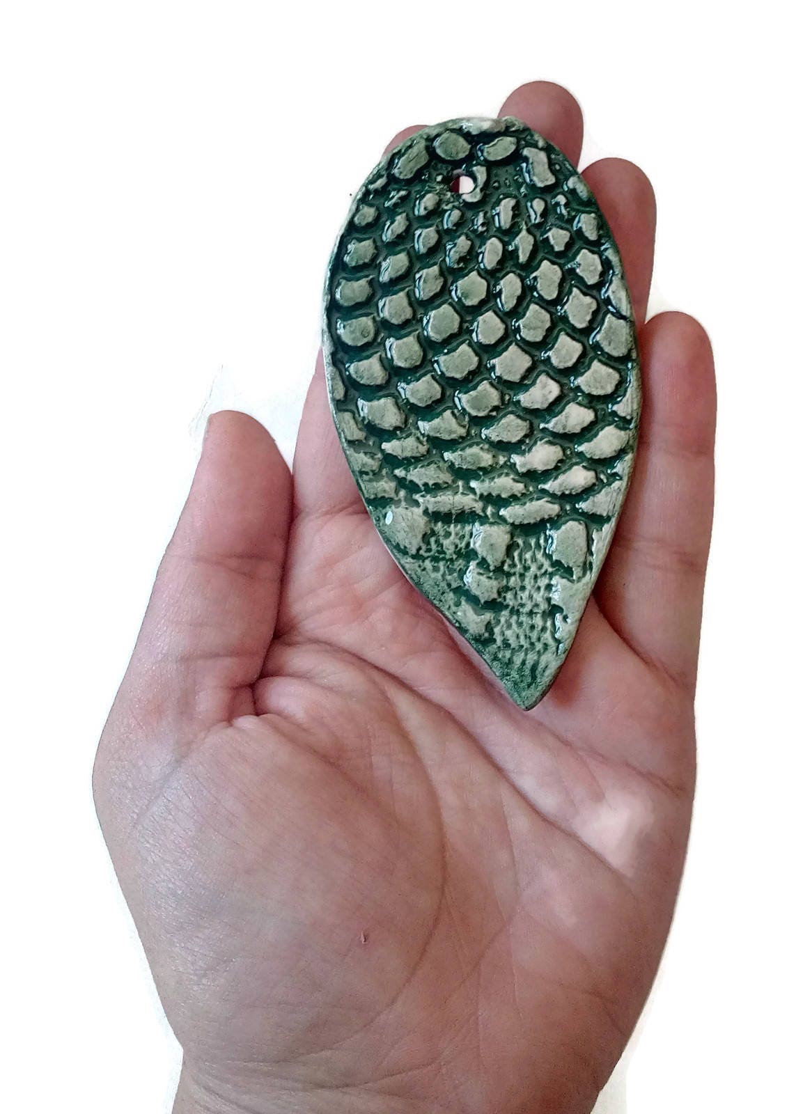 ANTIQUE CHRISTMAS ORNAMENTS, Pine Cone Art, Set of 3 Ceramic Christmas Wall Hanging Boho, Farmhouse Wall Decor, Best Sellers 2022 Handmade - Ceramica Ana Rafael