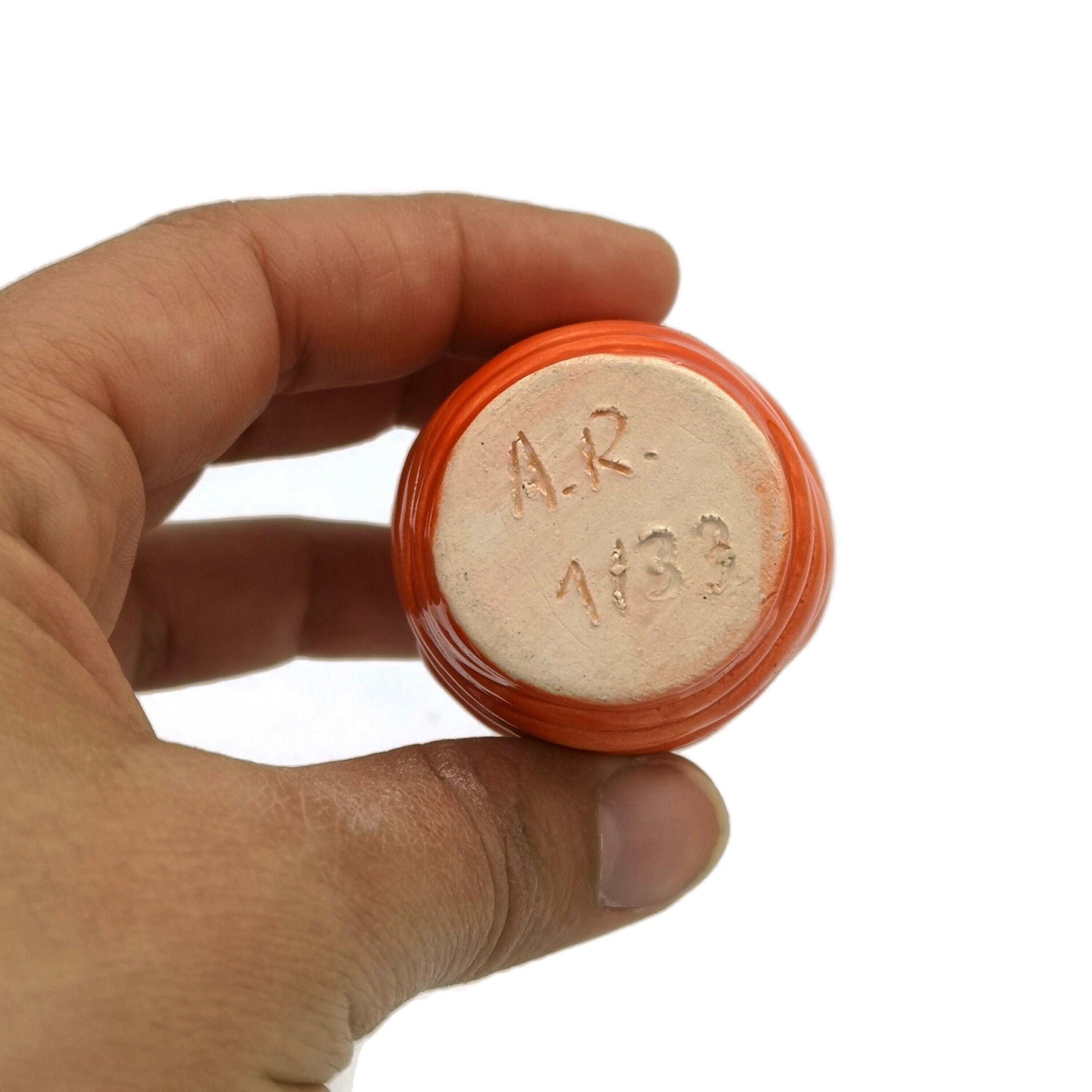 1Pc 85mm Handmade Ceramic Bottle, Cute Wedding Favors Miniature Bottle With Cork, Decorative Small Ceramic Vase, Unique Host Gift, Tea Party