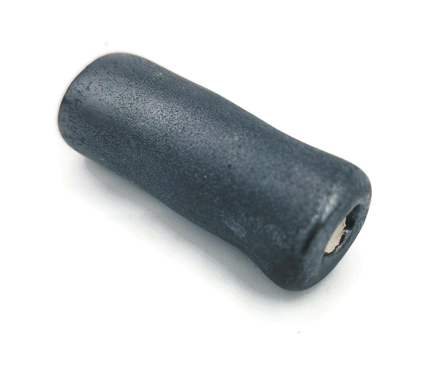 1Pc 35mm Large Tube clay beads for jewelry making supplies, ceramic macrame beads large hole, beard beads for hair braids, dreadlock beads - Ceramica Ana Rafael