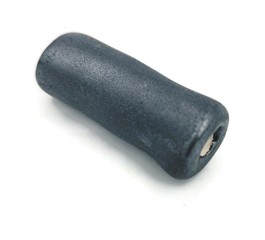 1Pc 35mm Large Tube clay beads for jewelry making supplies, ceramic macrame beads large hole, beard beads for hair braids, dreadlock beads - Ceramica Ana Rafael