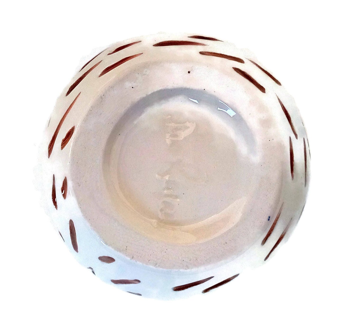 White Handmade Ceramic Bowl For Mum Birthday Gift From Daughter, Unique Mothers Day Gift, Artisan Pottery Trinket Bowl For Home Decor - Ceramica Ana Rafael