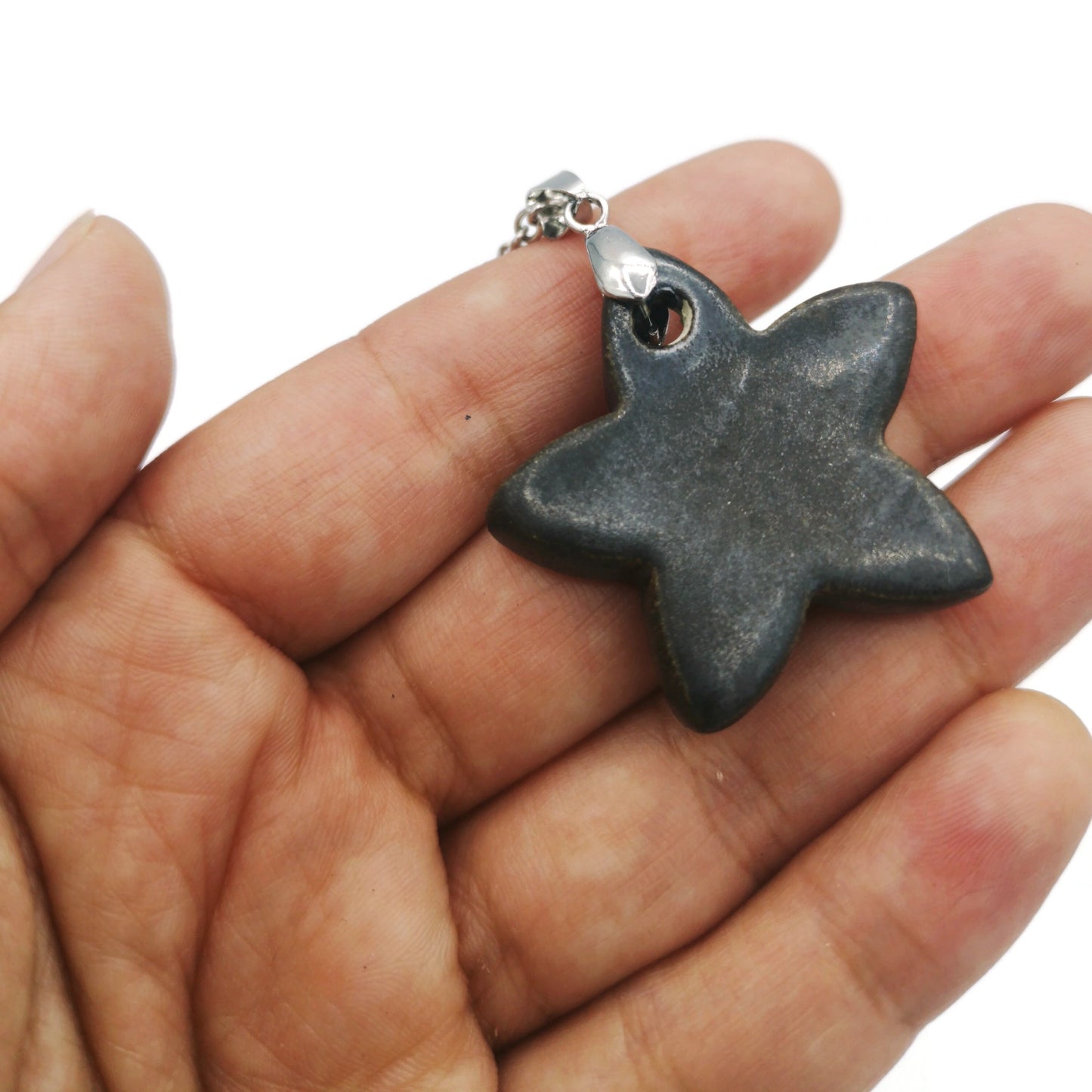 Goth Choker, Celestial Star Choker Custom Necklace Best Gifts For Her, Pendant Necklace For Men, Statement Necklace Mom Birthday Gift, - Ceramica Ana Rafael