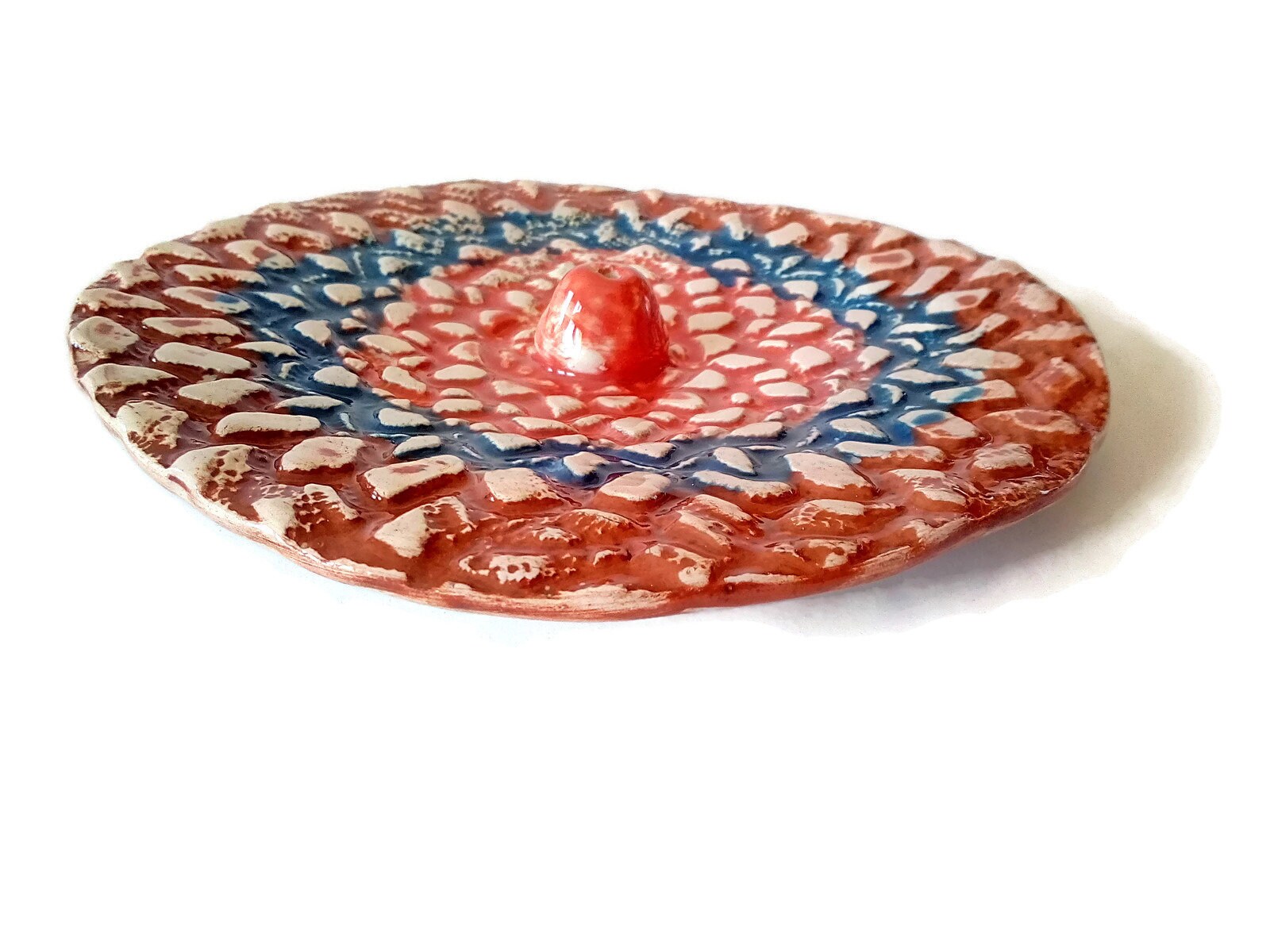 Handmade Ceramic Incense Burner, Incense Stick Holder, Best Friend Gift Ready To Ship, Clay Incense Holder, Mom Birthday Gift From Daughter - Ceramica Ana Rafael