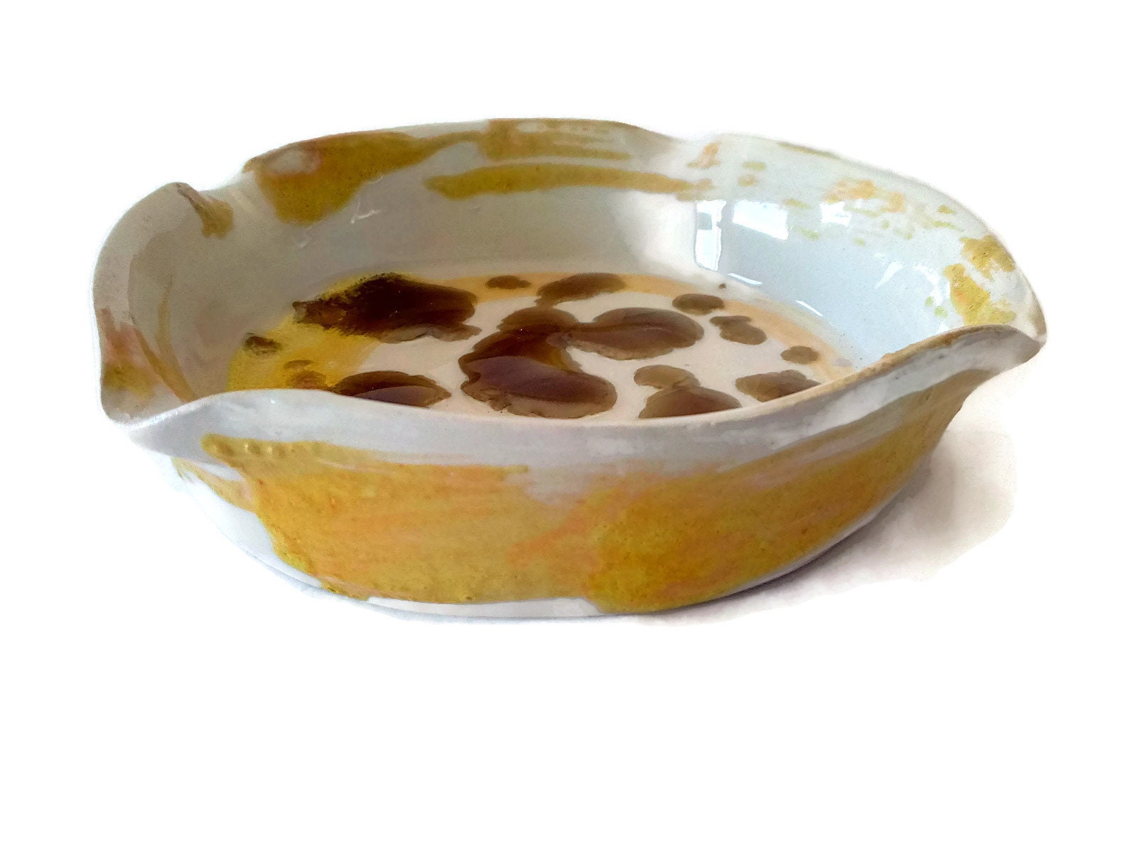 Large Cigar Ashtray, Handmade Ceramic Ashtray, Unique Pottery Ash tray, Aesthetic Ashtray, Decorative Cool Ash Tray - Ceramica Ana Rafael