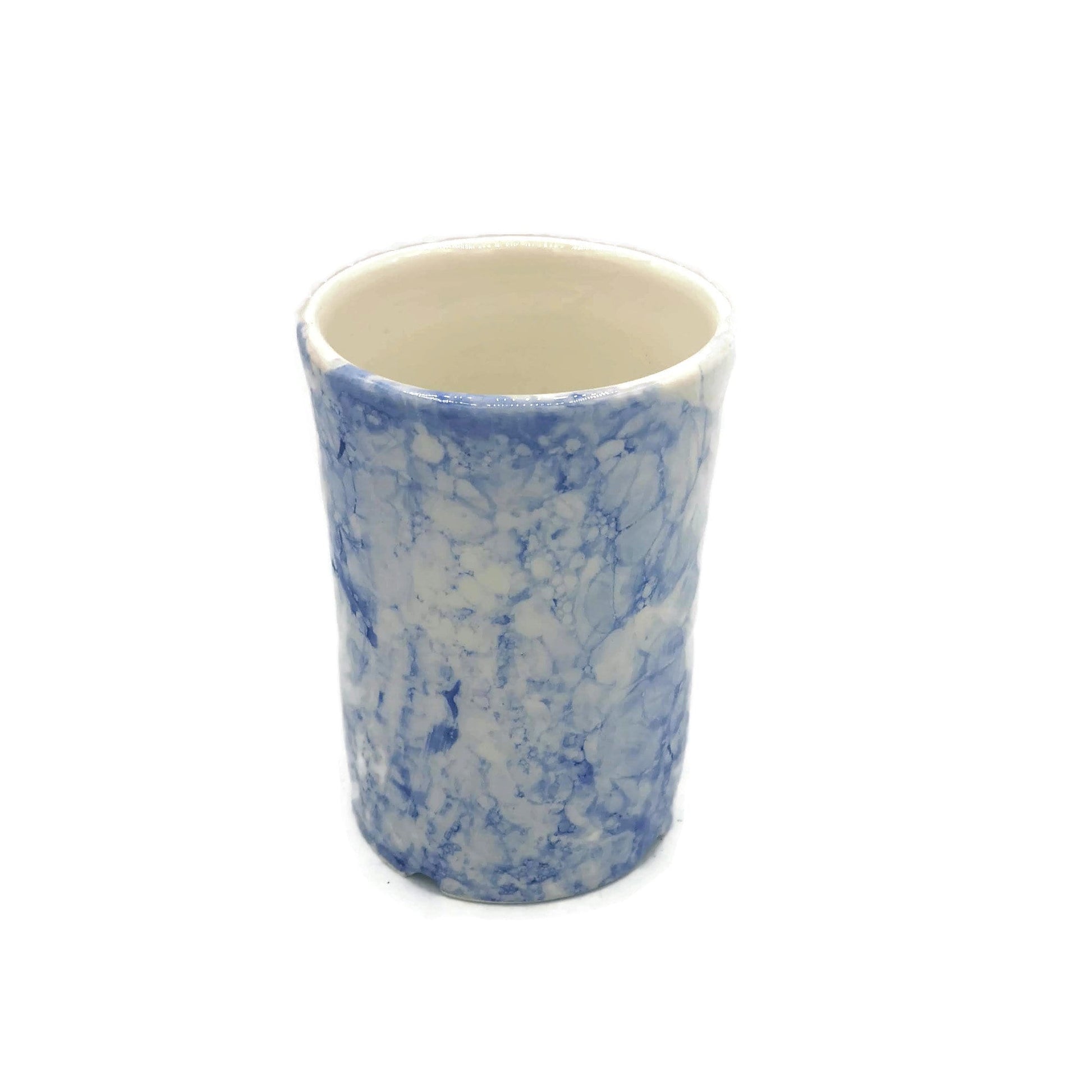 TOOTHBRUSH HOLDER, CERAMIC Tumbler, Utensil Holder, Desk Organizer For Pencil And Pen, Toothbrush Cup - Ceramica Ana Rafael