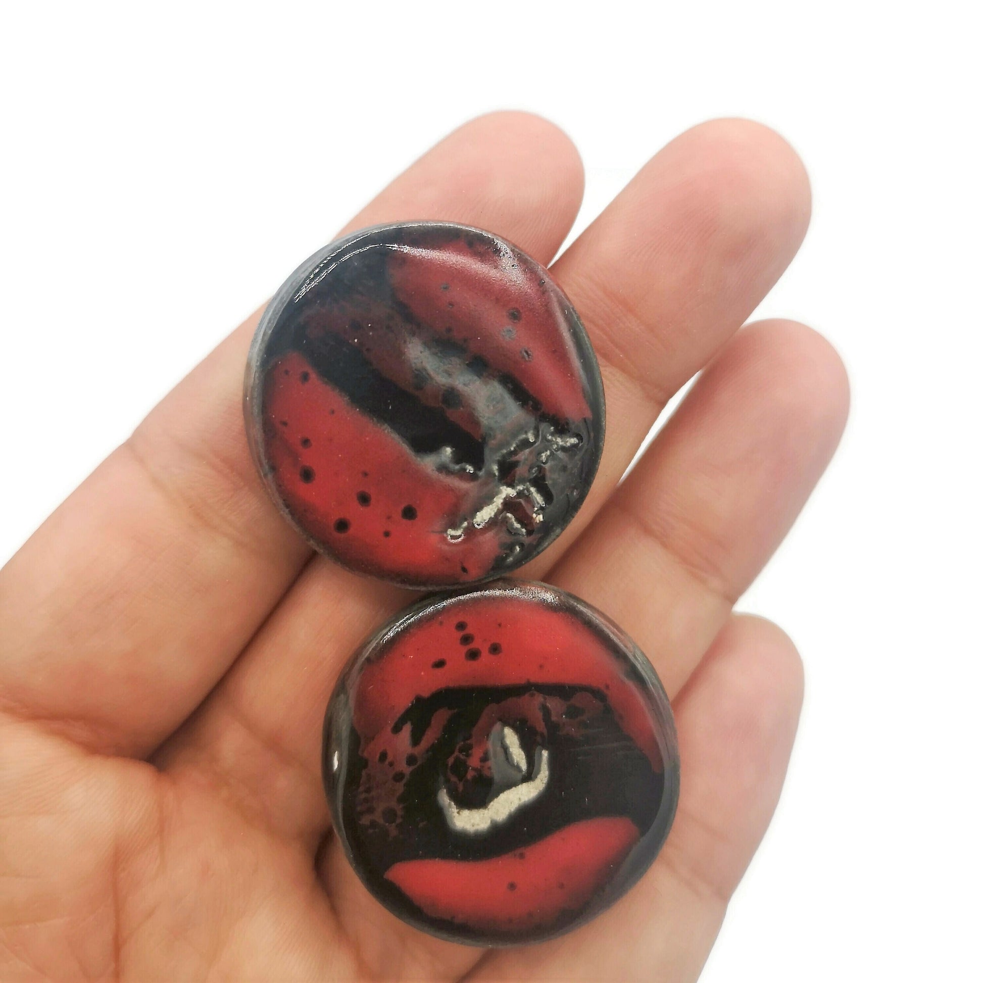 Ceramic Jewelry Brooch Pin For Women, Mothers Day Gift For Grandma, Broach Best Gifts For Her, Mom Birthday Gift From Son - Ceramica Ana Rafael