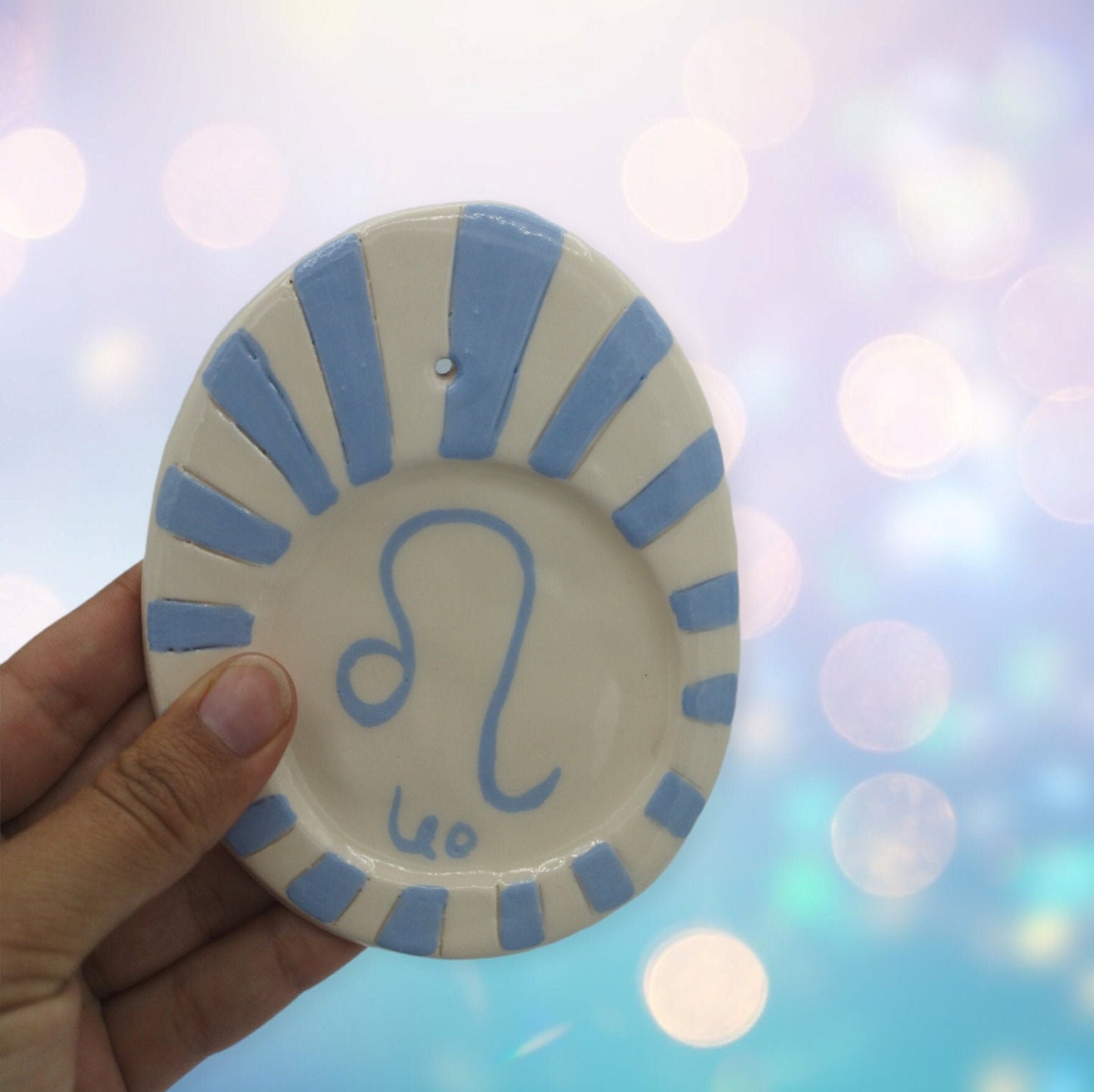 INCENSE STICK HOLDER, Leo Birthday Gift, Mothers Day Gift From Daughter, Clay Incense Holder, Cone Incense Burner, Mom Gift - Ceramica Ana Rafael