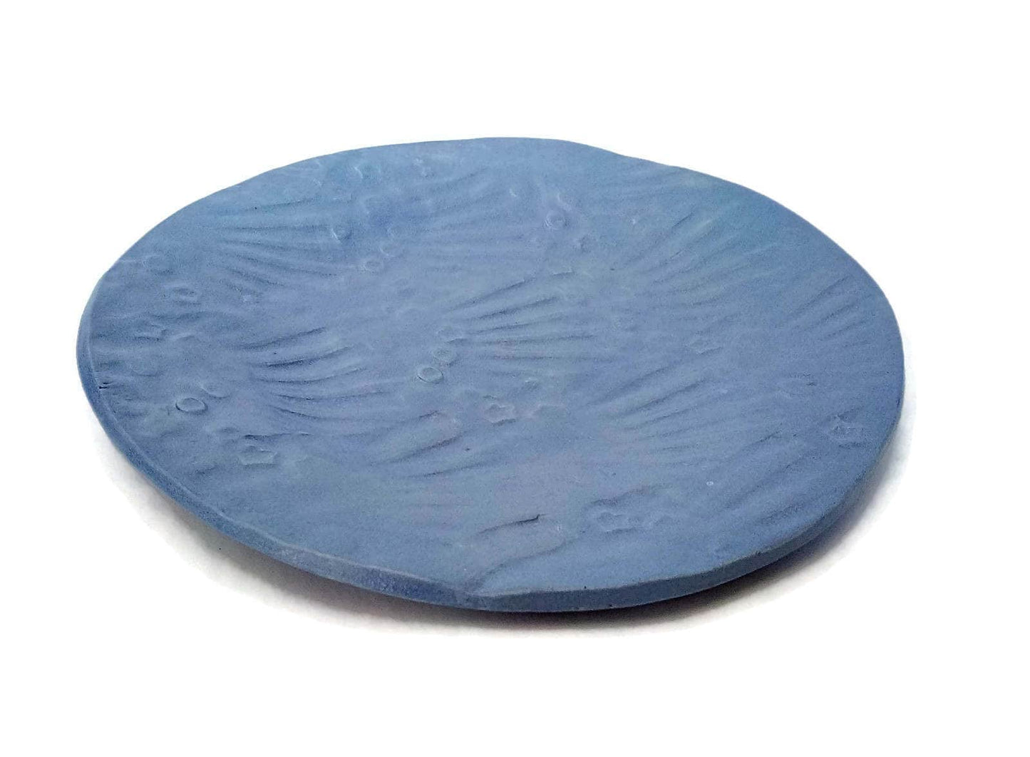 HANDMADE CERAMIC PLATE, Unique Dinner Plates, Housewarming Gift First Home, Round Wall Decor Serving Dish For Display, Round Ceramic Tray - Ceramica Ana Rafael