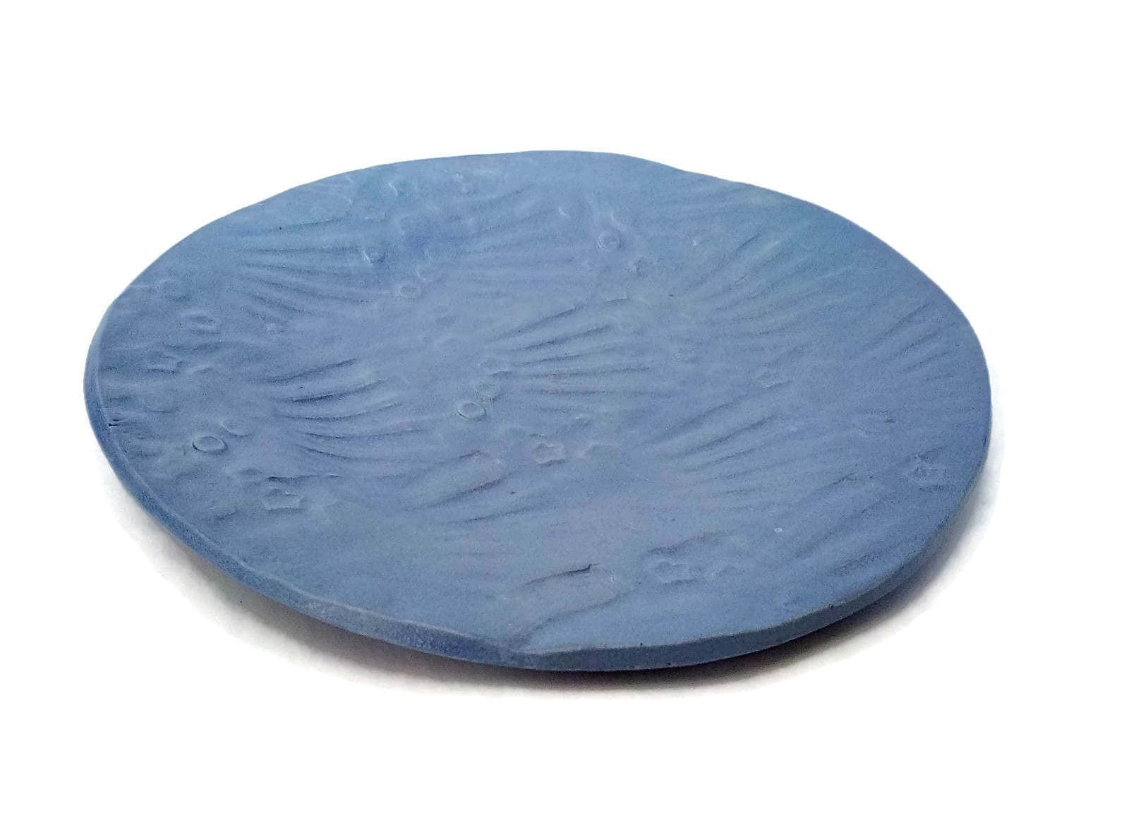 HANDMADE CERAMIC PLATE, Unique Dinner Plates, Housewarming Gift First Home, Round Wall Decor Serving Dish For Display, Round Ceramic Tray - Ceramica Ana Rafael