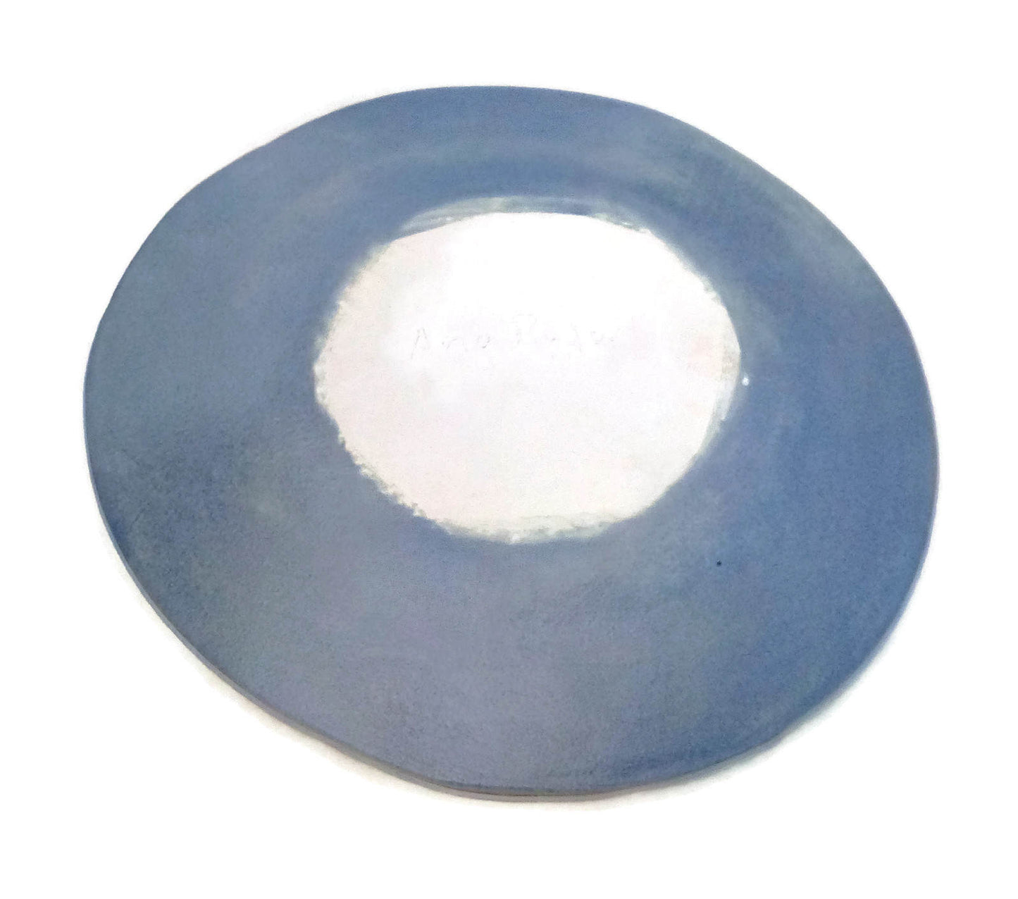 HANDMADE CERAMIC PLATE, Unique Dinner Plates, Housewarming Gift First Home, Round Wall Decor Serving Dish For Display, Round Ceramic Tray - Ceramica Ana Rafael