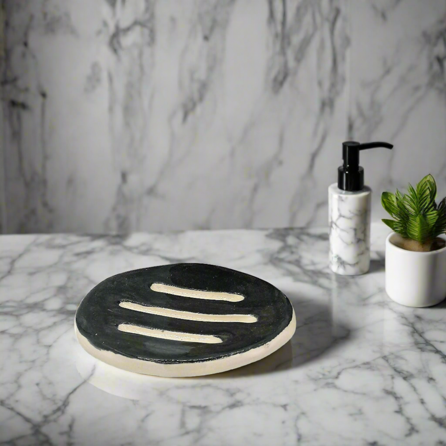 CERAMIC SOAP DISH, Ceramic Soap Dish, Eco Friendly Bathroom Accessories, Zero waste Clay Pottery Soap Dish Drain