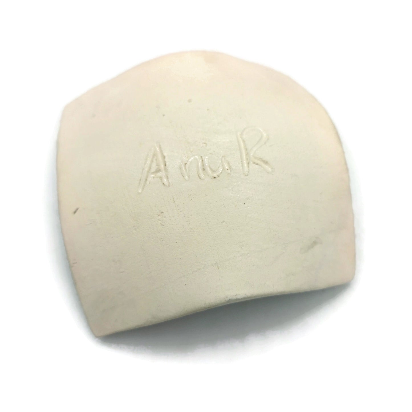 Handmade Ceramic Ring Holder Dish, Set Of 3 Small Square Shape Trinket Dishes For Guest Wedding Favors - Ceramica Ana Rafael