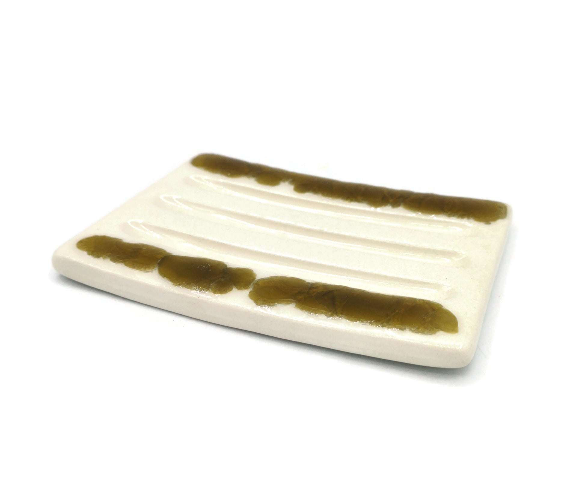 DRAINING SOAP DISH, Soap Saver, Dish Soap Dispenser, Dish Soap Bar Holder, Pottery Soap Dish, Clay Decorative Dish, Ceramic Zero Waste Soap - Ceramica Ana Rafael