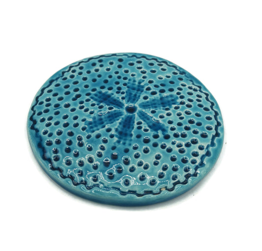 AESTHETIC CERAMIC COASTERS, Modern Round Office Coasters Handmade, Housewarming Gift First Home Clay Coasters - Ceramica Ana Rafael