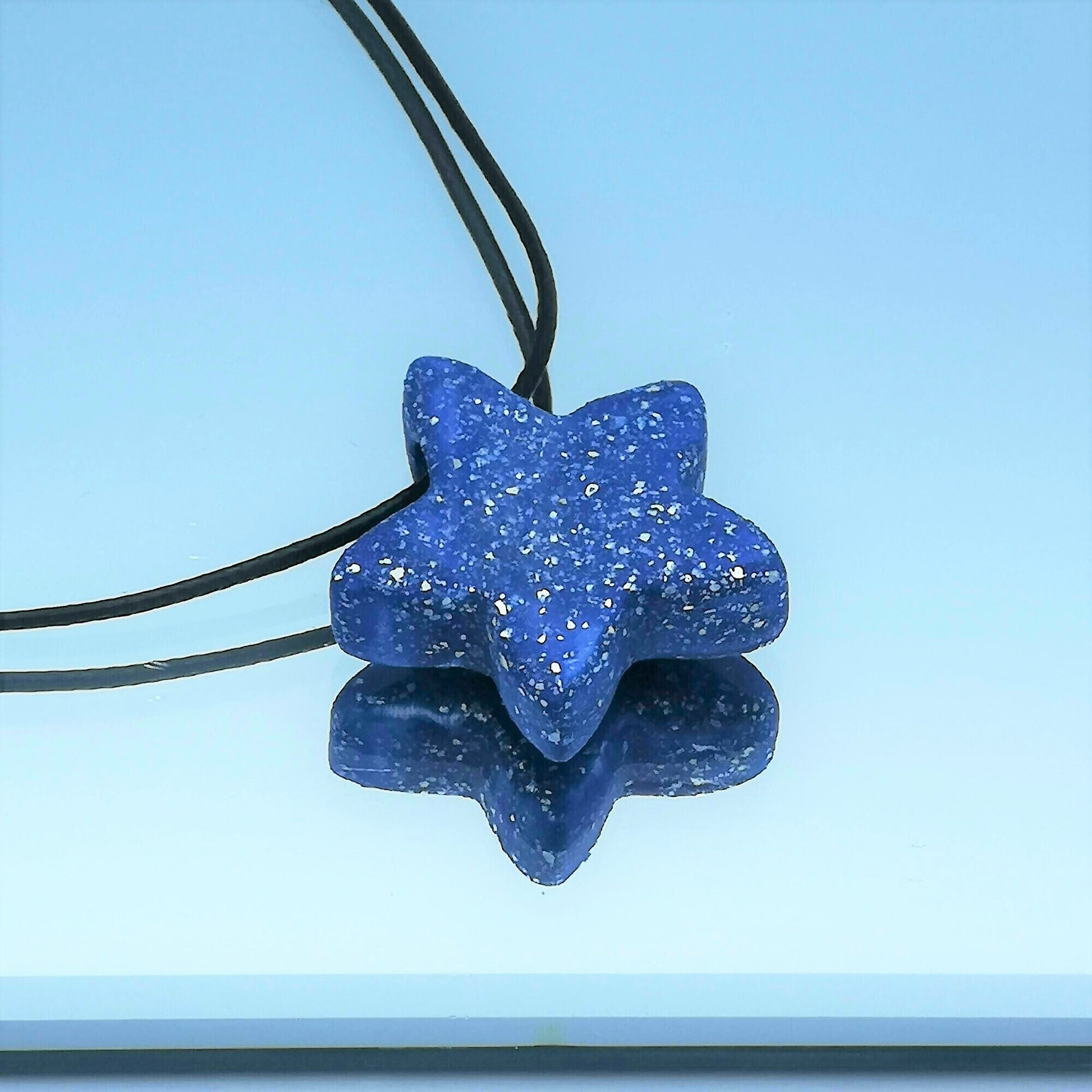 EVERYDAY NECKLACE PENDANT, Statement Star Necklace Boho Clay Necklace, Best Pendant Necklace For Her, Cute Mother Day Gift From Daughter - Ceramica Ana Rafael