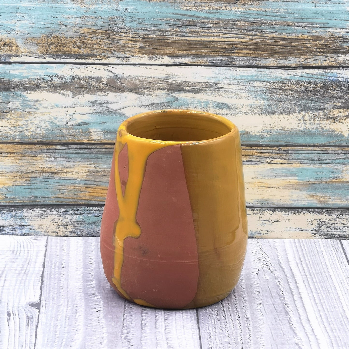 CERAMIC UTENSIL HOLDER, Modern Ceramic Vase, Large Utensil Kitchen Holder Vase, Custom Utensil Organizer, Studio Pottery - Ceramica Ana Rafael