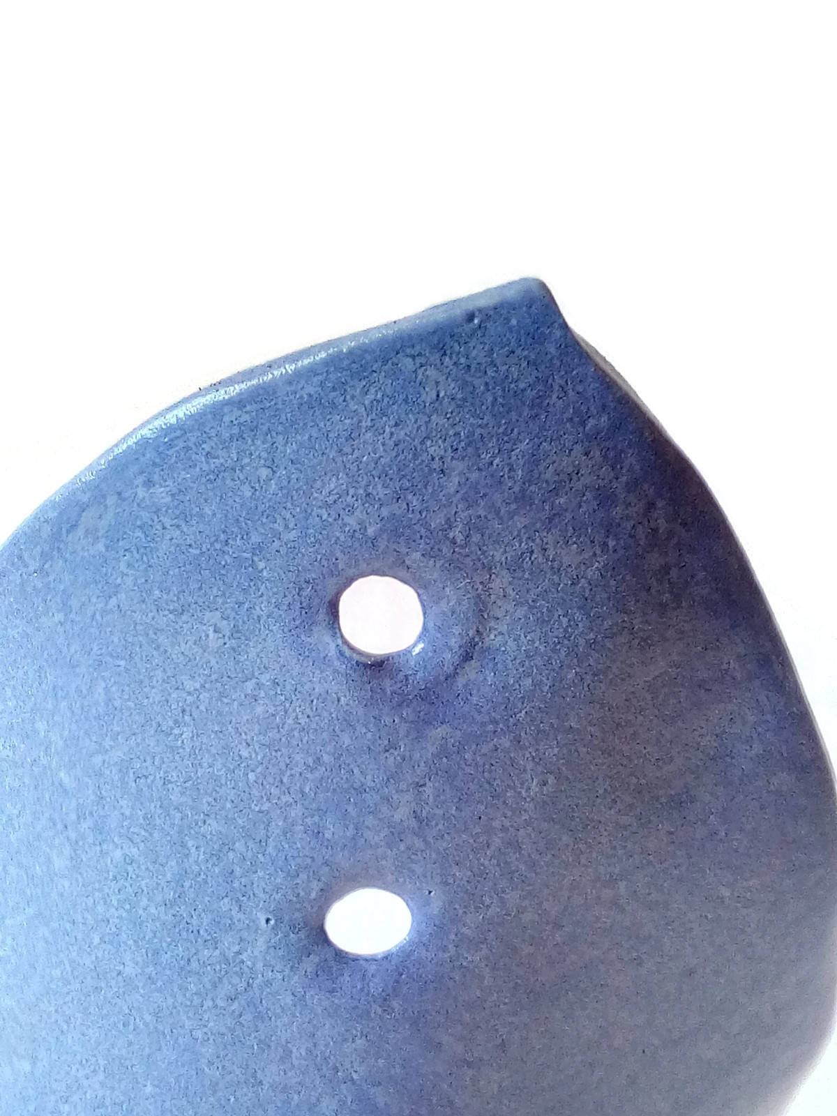 Blue Handmade Ceramic Votive Candle Holder, Candle Stand, Pottery Office Desk Accessories For Women, Best Friend Gift, Mom Birthday Gift - Ceramica Ana Rafael