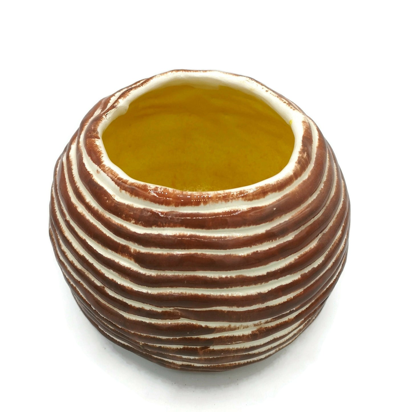 SCULPTURAL CERAMIC VASE, Handmade Textured Farmhouse Vase For Flowers, Decorative Housewarming Gift First Home, Bud Vase - Ceramica Ana Rafael