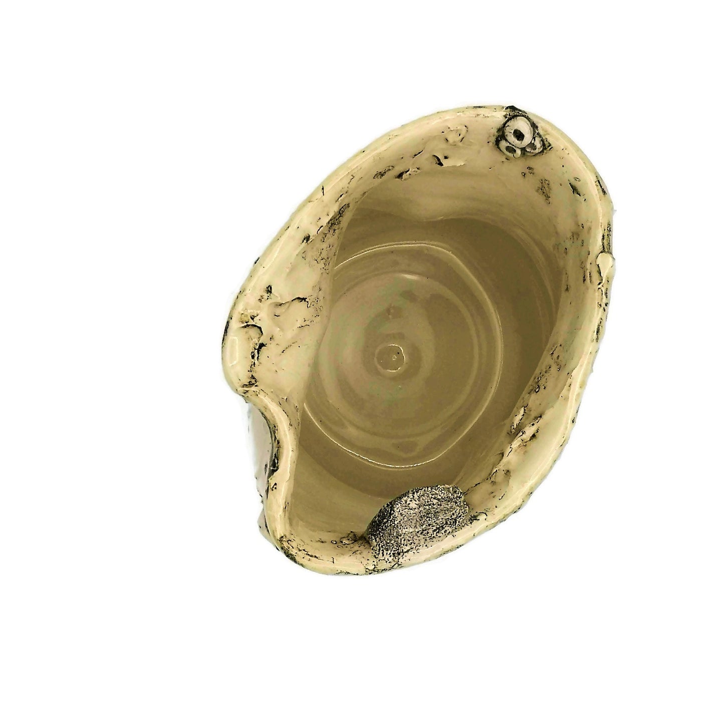 Handmade Ceramic Vase, Sculptural Vase Beach Decor, Sea Shell Pottery Ikebana Vase, Aesthetic Decorative Objects Ocean Wave Vase - Ceramica Ana Rafael