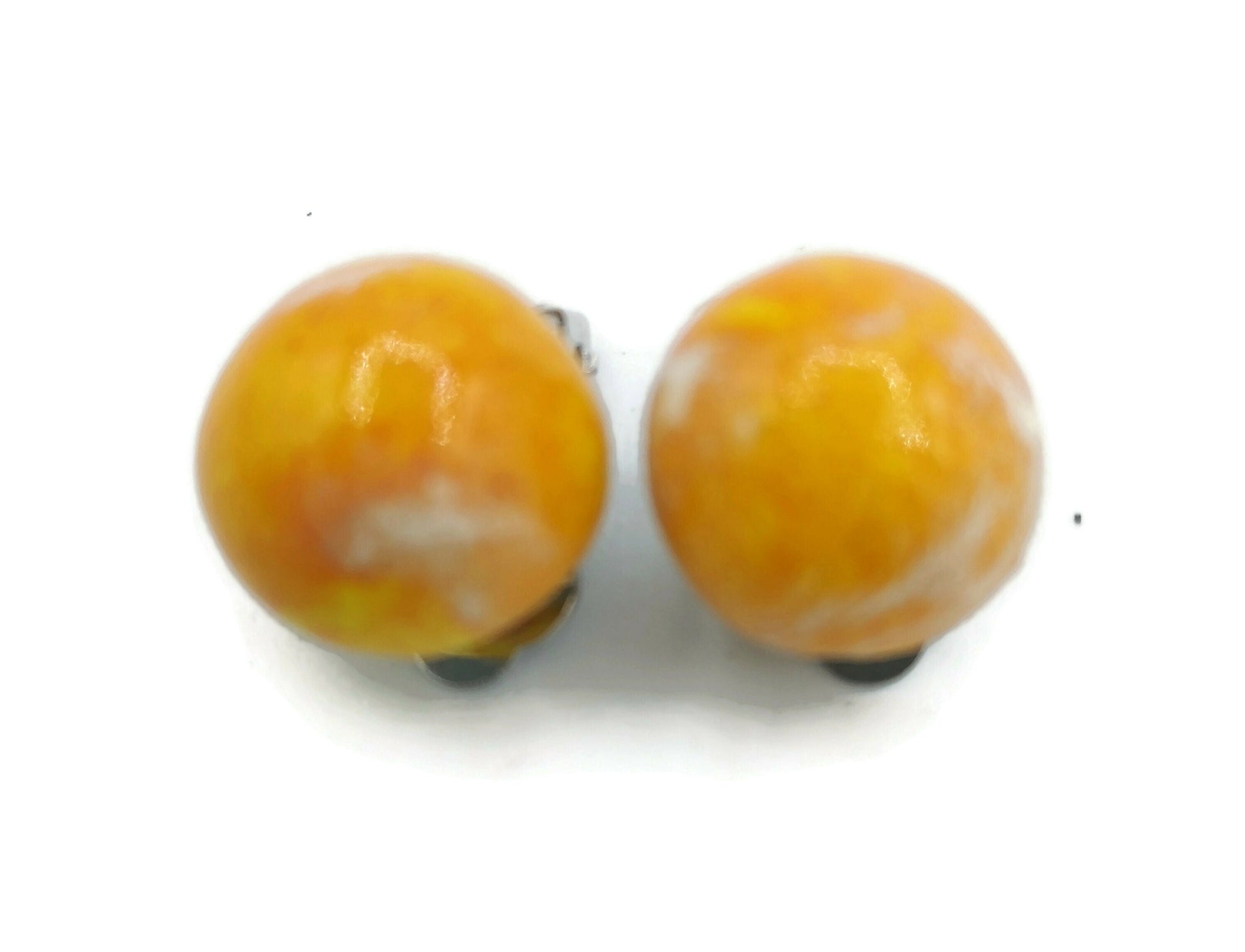 Clip On Earrings For Non Pierced Ears, Stud Earrings Best Gifts For Her, Ceramic Minimalist Artsy Earrings, Mom Birthday Gift Clay Earrings - Ceramica Ana Rafael